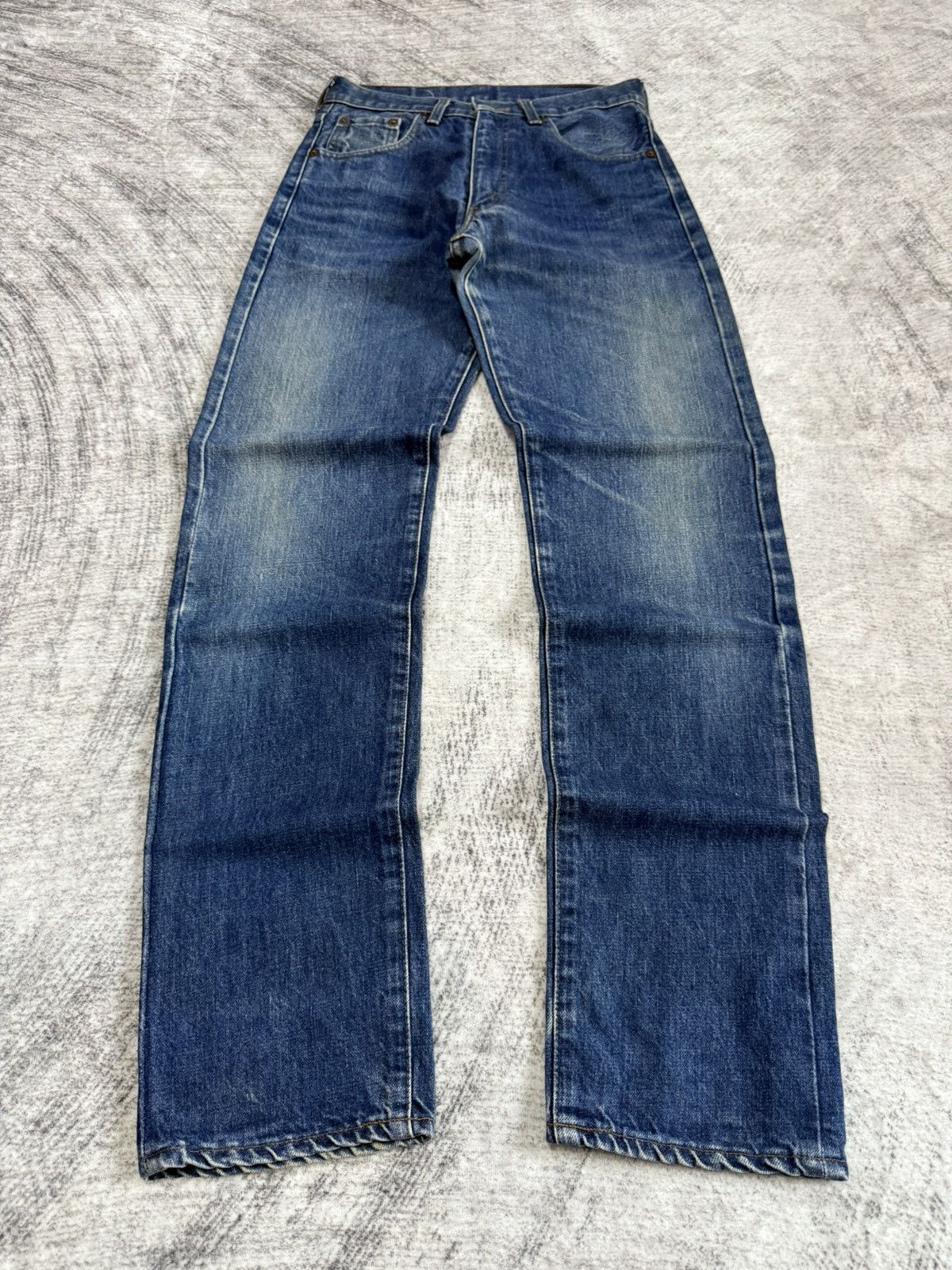 Levi's Vintage 60s LVC 90s LEVIS 502xx Big E Selvedge Jeans Size US 28 / EU 44 - 3 Thumbnail
