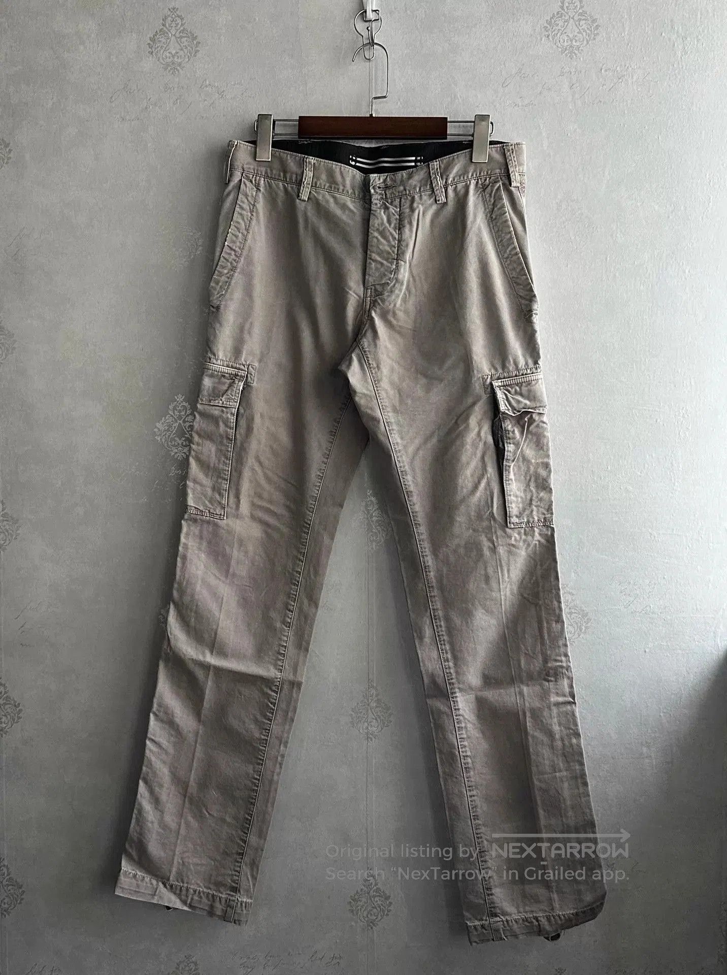 Stone Island Gray Cargo Pants Size 30. Size US 30 / EU 46 - 1 Thumbnail