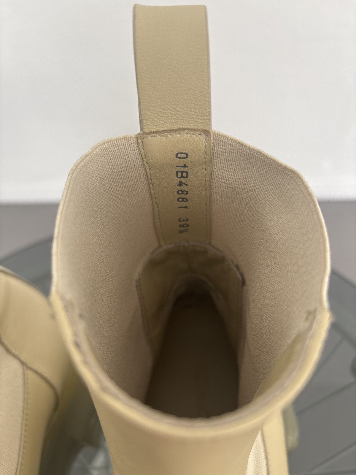 Rick Owens Rick Owens Beatle Bozo Tractor Vanilla Size US 9.5 / IT 39.5 - 3 Thumbnail