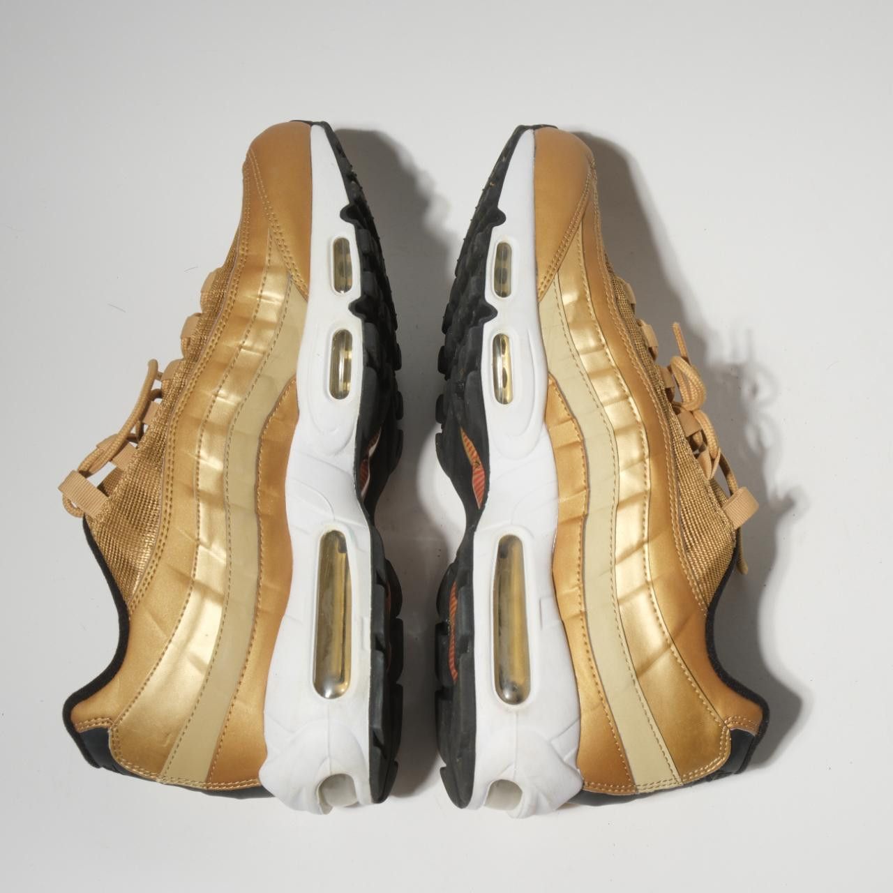 Nike Nike Air Max 95 OG QS 'Gold Bullet' 2017 Size US 12 / EU 45 - 6 Thumbnail