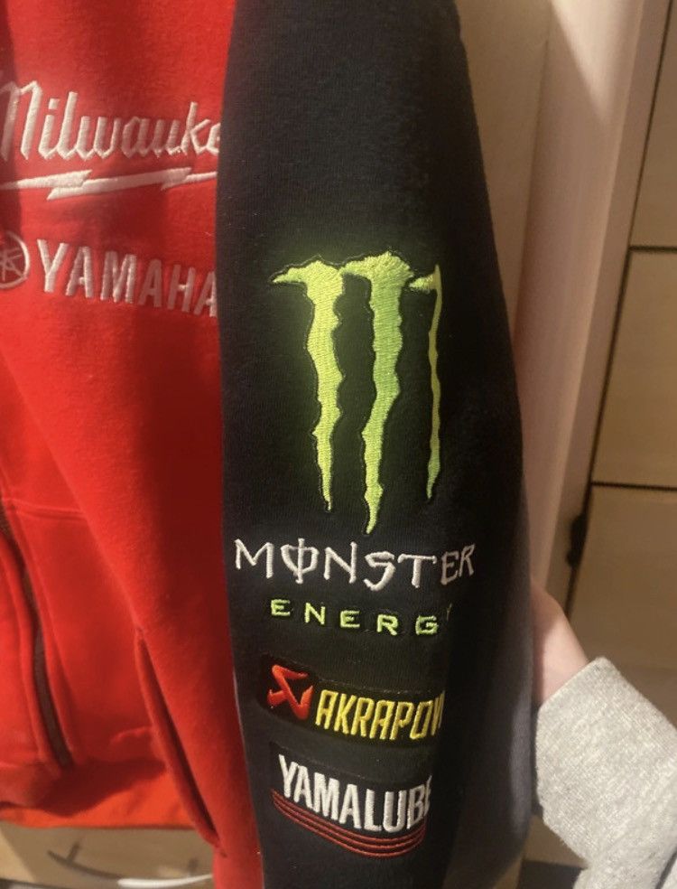 Yamaha Milwaukee Yamaha Monster Energy Racing Zip Up Hoddie Size US M / EU 48-50 / 2 - 3 Thumbnail