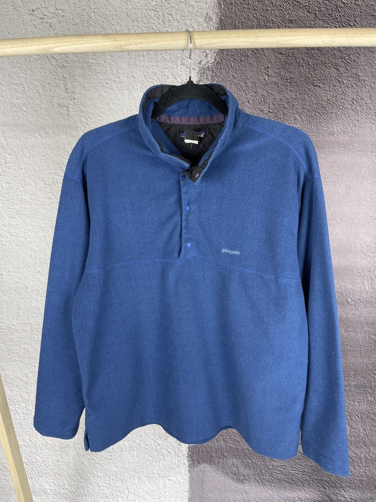 Patagonia Patagonia vintage blue snap-t fleece pullover sweater Size M / US 6-8 / IT 42-44 - 2 Thumbnail
