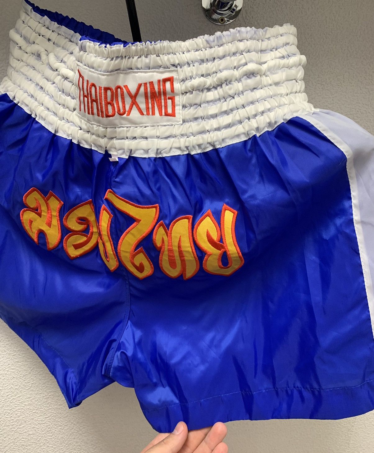 Other THAIBOXING Thai Boxing vintage shorts 34 L sz muay-Thai Size US 34 / EU 50 - 5 Thumbnail