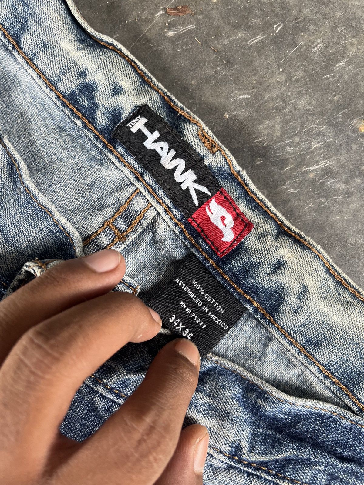 Tony Hawk × Vintage Vintage Tony Hawk Denim Size US 35 - 14 Thumbnail