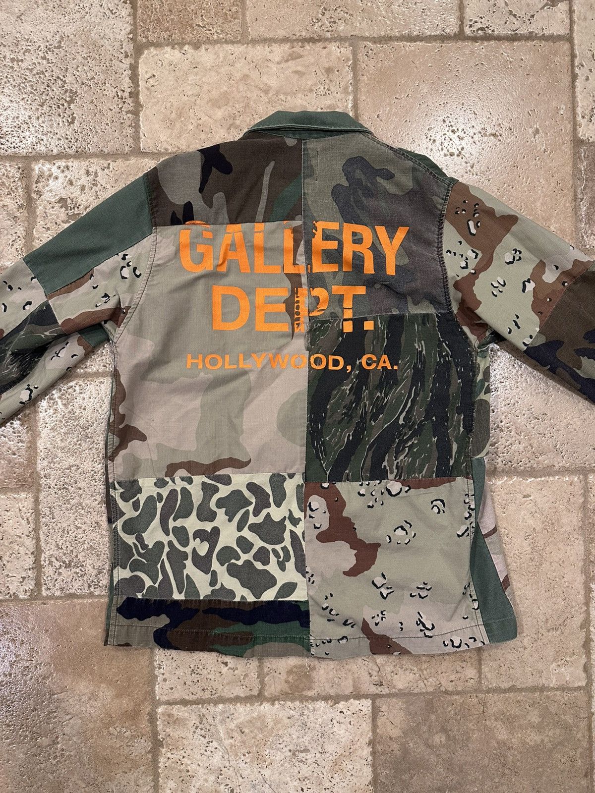 Gallery Dept. Gallery Dept Camo Print Patchwork Twill Shirt Jacket Size US M / EU 48-50 / 2 - 9 Thumbnail