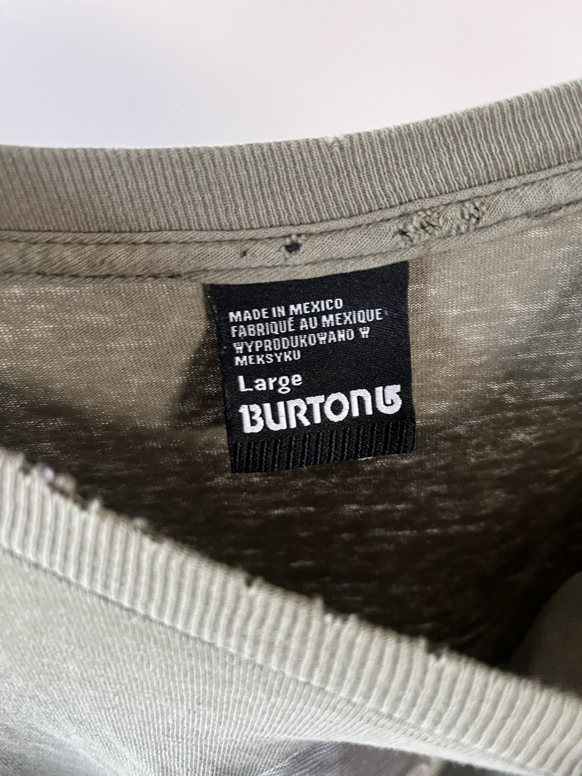 Burton × Vintage Vintage Burton Snowboards Tee Size US L / EU 52-54 / 3 - 3 Thumbnail