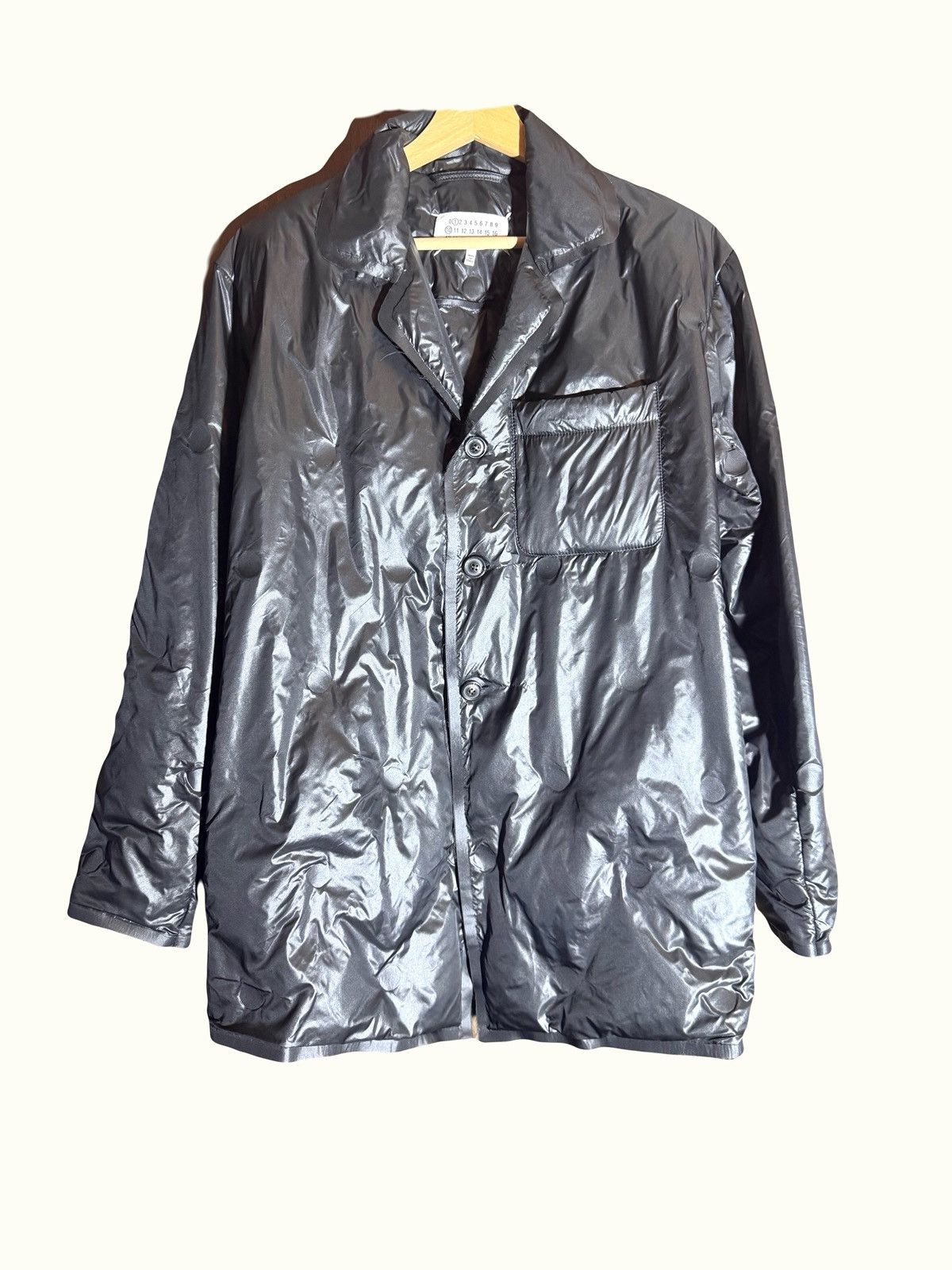 Maison Margiela margiela down puffer black blazer 36 it wo oversized Size XS / US 0-2 / IT 36-38 - 14 Thumbnail