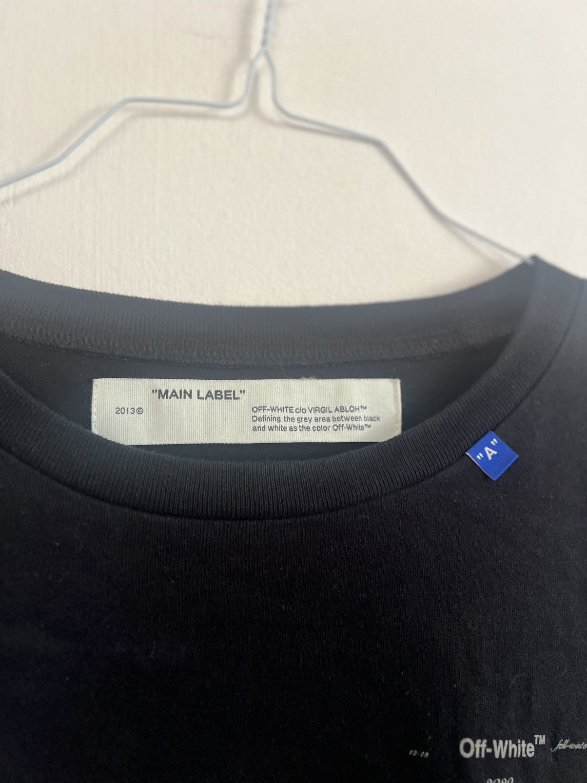 Off-White Off White Unfinished Logo TEE Size US XL / EU 56 / 4 - 9 Thumbnail