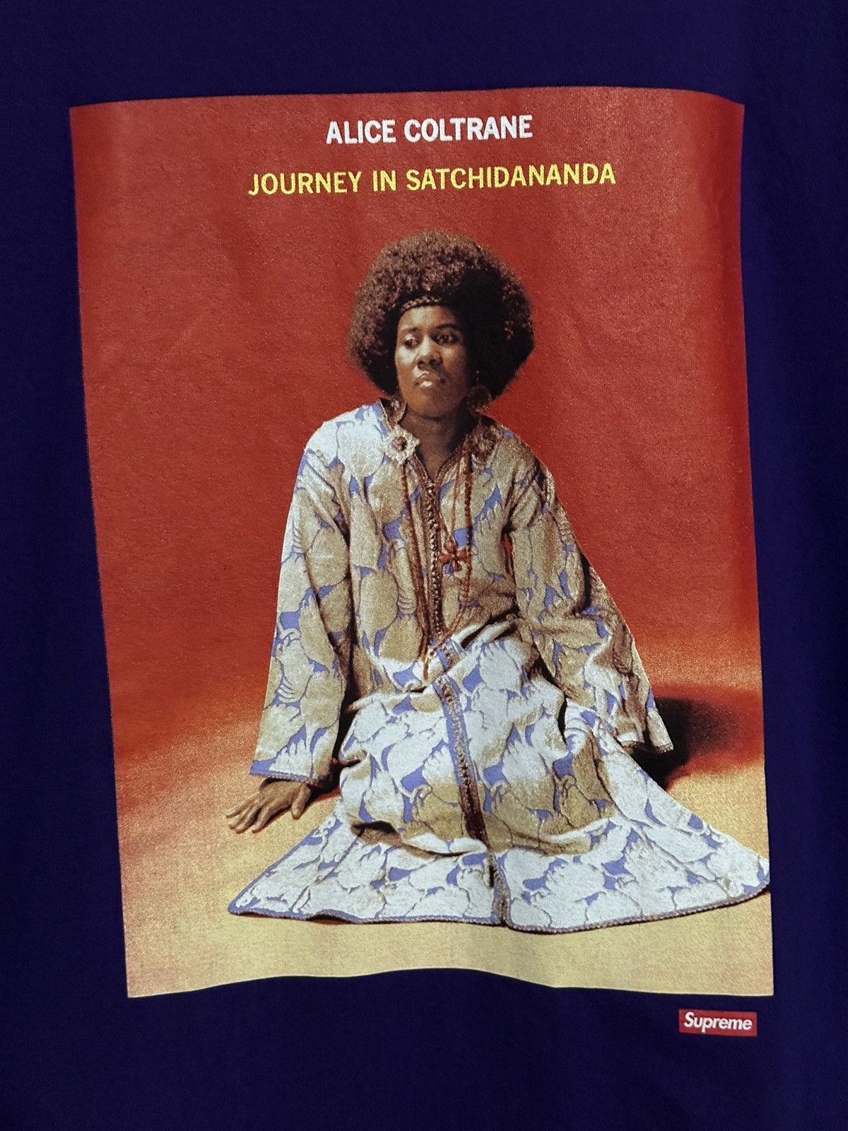 Supreme Supreme Alice Coltrane Satchidananda Tee Size US L / EU 52-54 / 3 - 2 Thumbnail