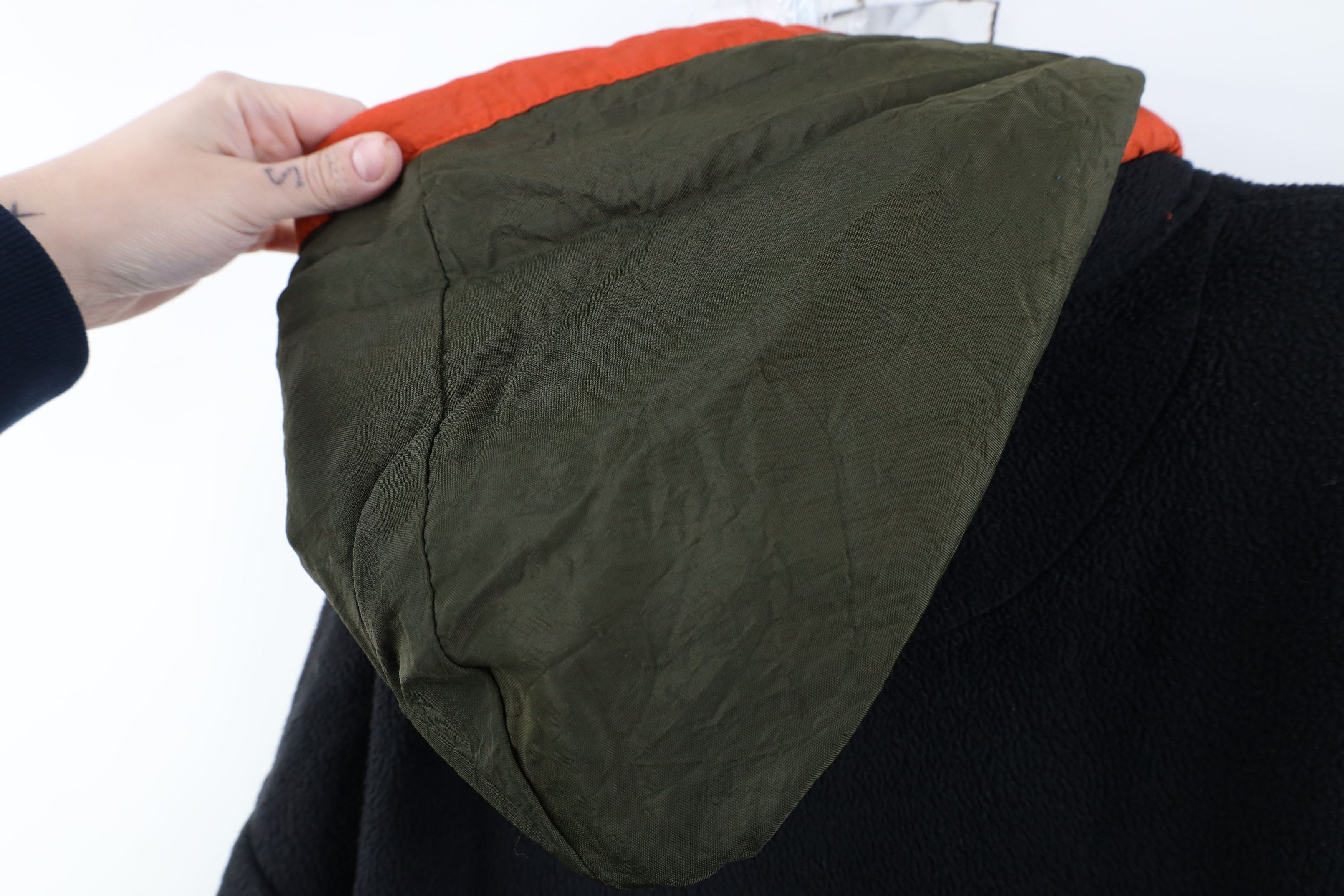 Vintage Vintage 90s Y2K Boss Streetwear Fleece After Hood Jacket Size US XL / EU 56 / 4 - 12 Thumbnail