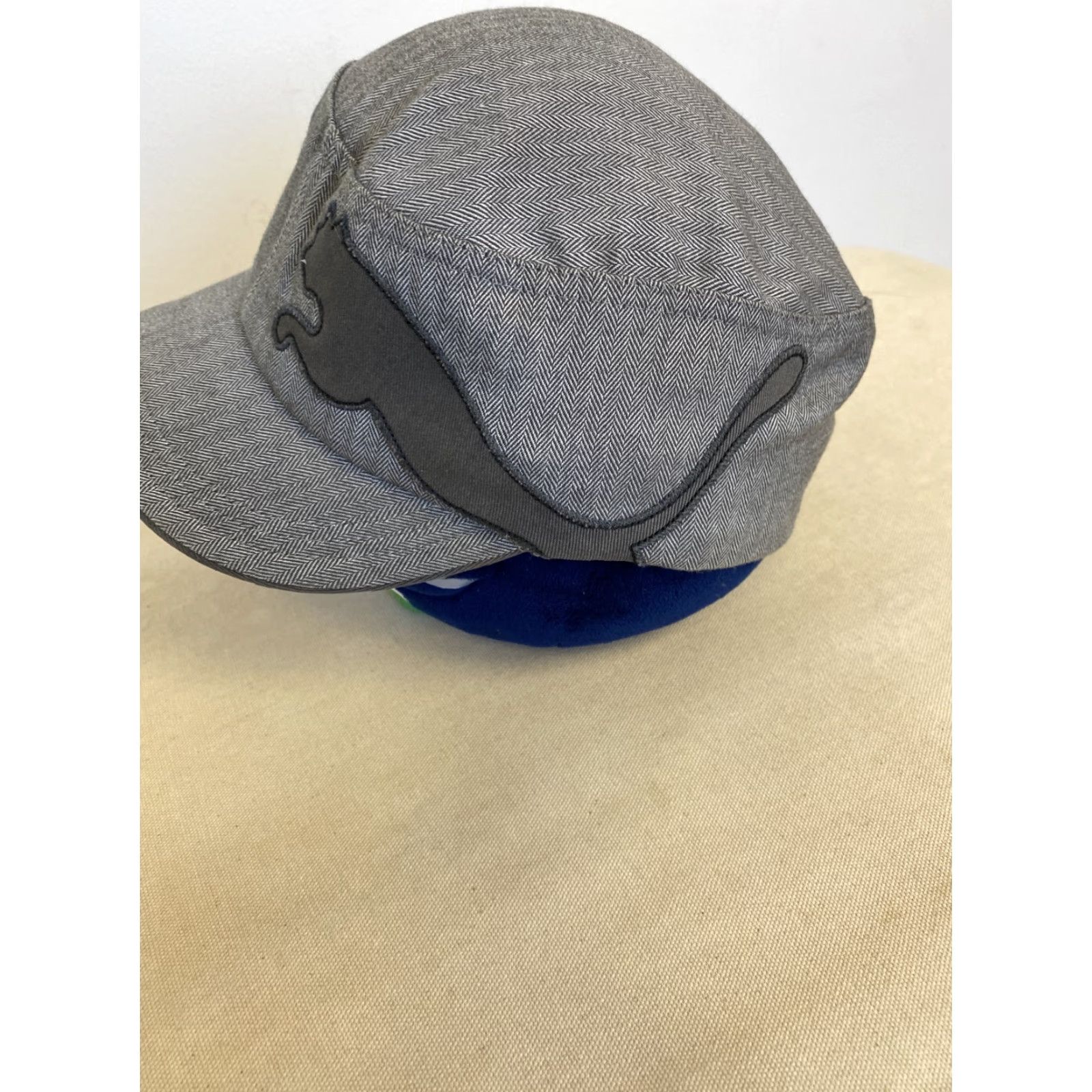 Puma PUMA Gray Baseball Cap Logo Off Center L/XL Unisex Adults Size ONE SIZE - 4 Thumbnail