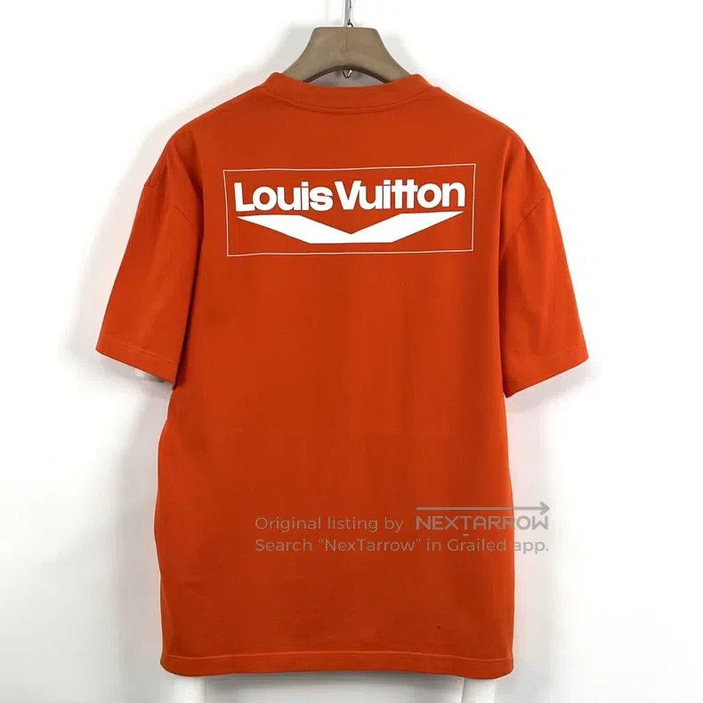 Louis Vuitton Louis Vuitton Orange wave bullet screen logo knitted short Size US M / EU 48-50 / 2 - 2 Thumbnail