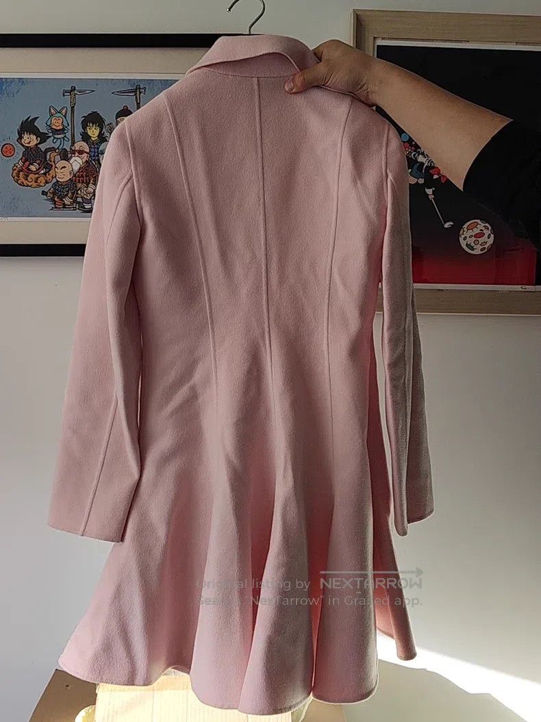 Valentino Valentino Pink wool coat Size XS / US 0-2 / IT 36-38 - 4 Thumbnail