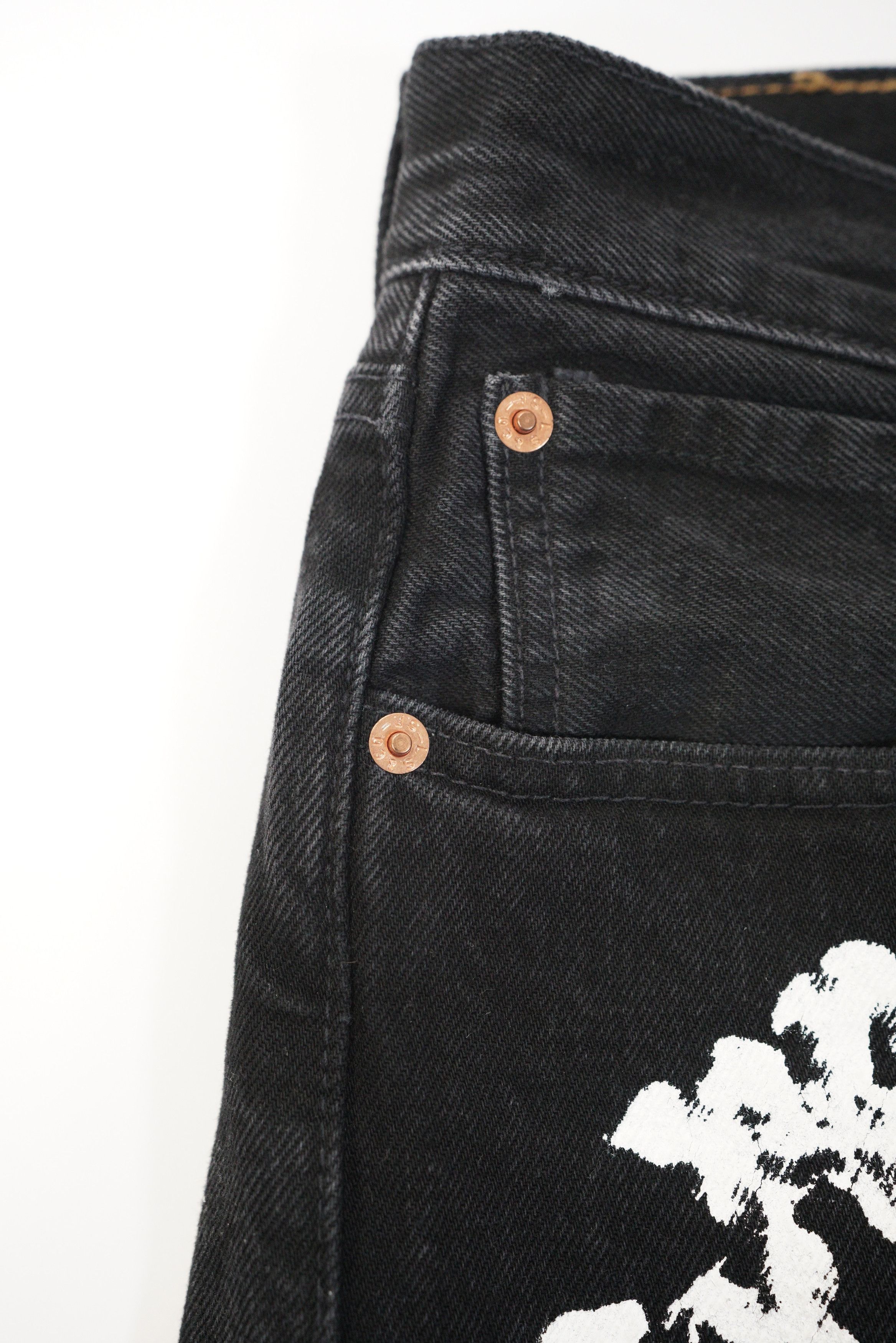 DENIM TEARS Denim Tears x Levi's Leather Cotton Wreath Jeans Size US 32 / EU 48 - 7 Thumbnail