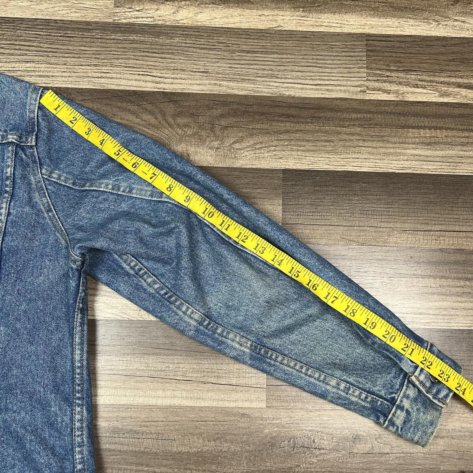 Levi's VTG Levis Denim Jacket Trucker Blue Jean USA Type III Sz 40R Size US M / EU 48-50 / 2 - 9 Thumbnail