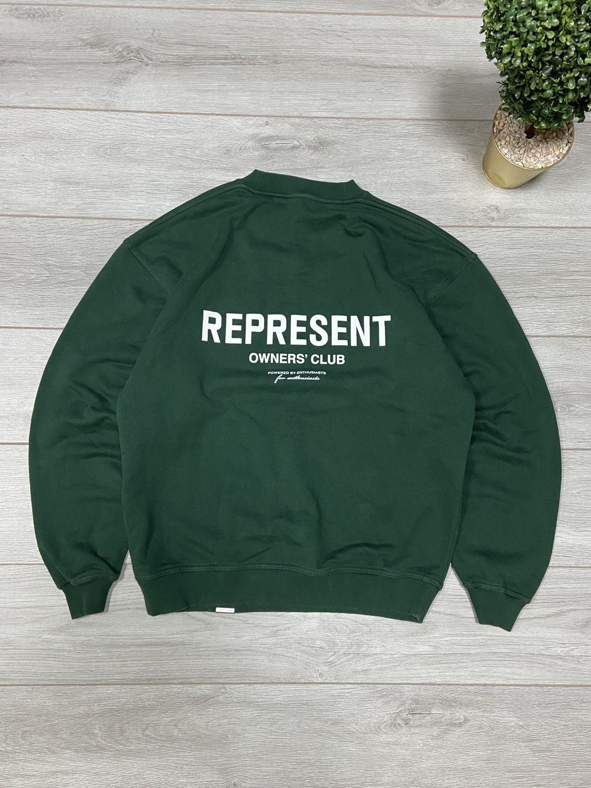 Represent Clo. Represent Clo. Owners club sweatshirt to Vintage Size US L / EU 52-54 / 3 - 1 Thumbnail
