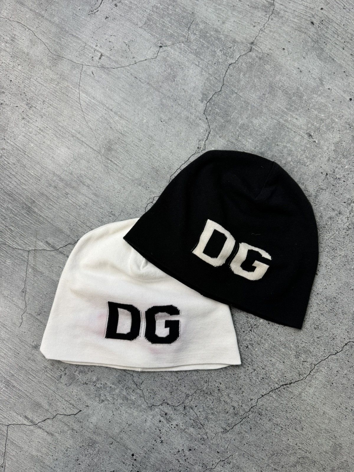 Dolce & Gabbana x2 Hat Dolce & Gabbana Big Logo Vintage Hat Black D&G Y2K Size ONE SIZE - 1 Thumbnail