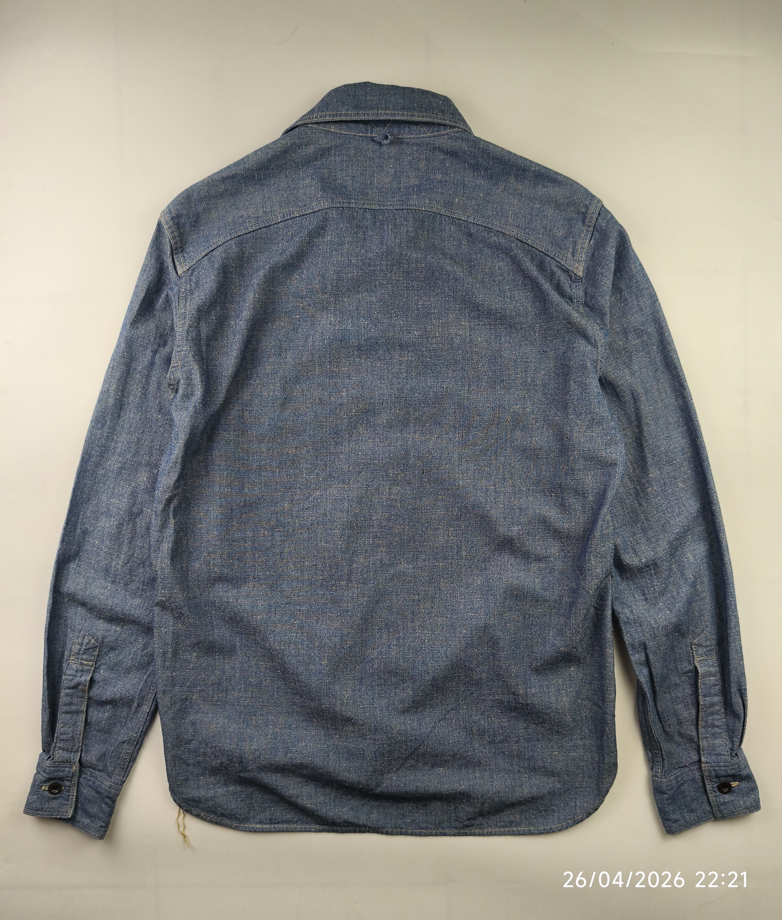 Orgueil Orgueil - studio d'artisan - classic chambray work shirt Size US S / EU 44-46 / 1 - 2 Thumbnail