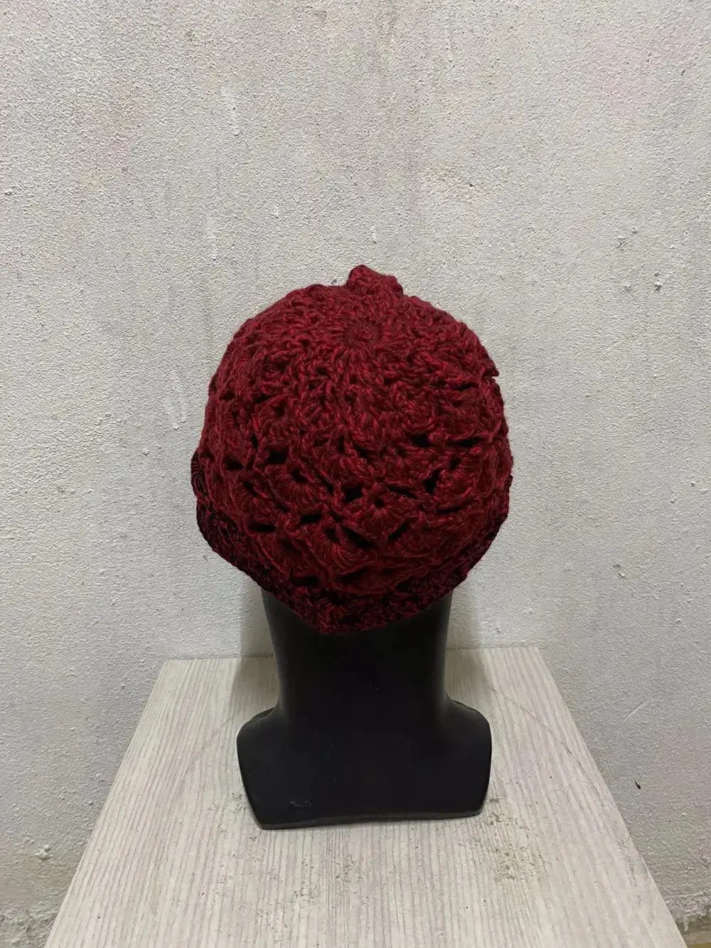 Japanese Brand Japanese Brand Crochet Beanie Hat Size ONE SIZE - 4 Thumbnail