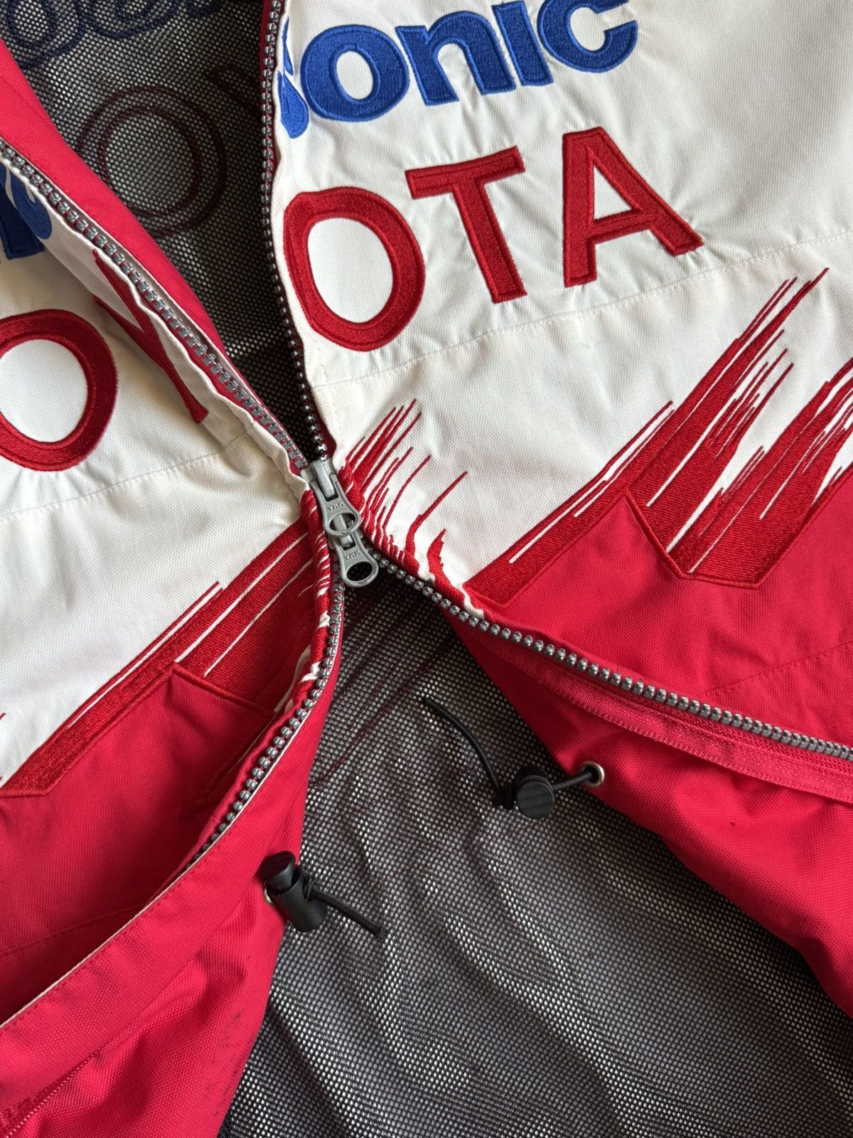 Vintage Vintage Toyota Panasonic Formula 1 Racing Jacket Size US XL / EU 56 / 4 - 13 Thumbnail