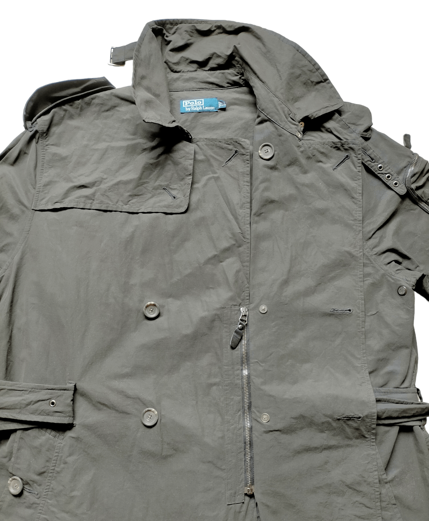 Polo Ralph Lauren Vintage Polo Ralph Lauren Long Trench Coat Size US L / EU 52-54 / 3 - 9 Thumbnail