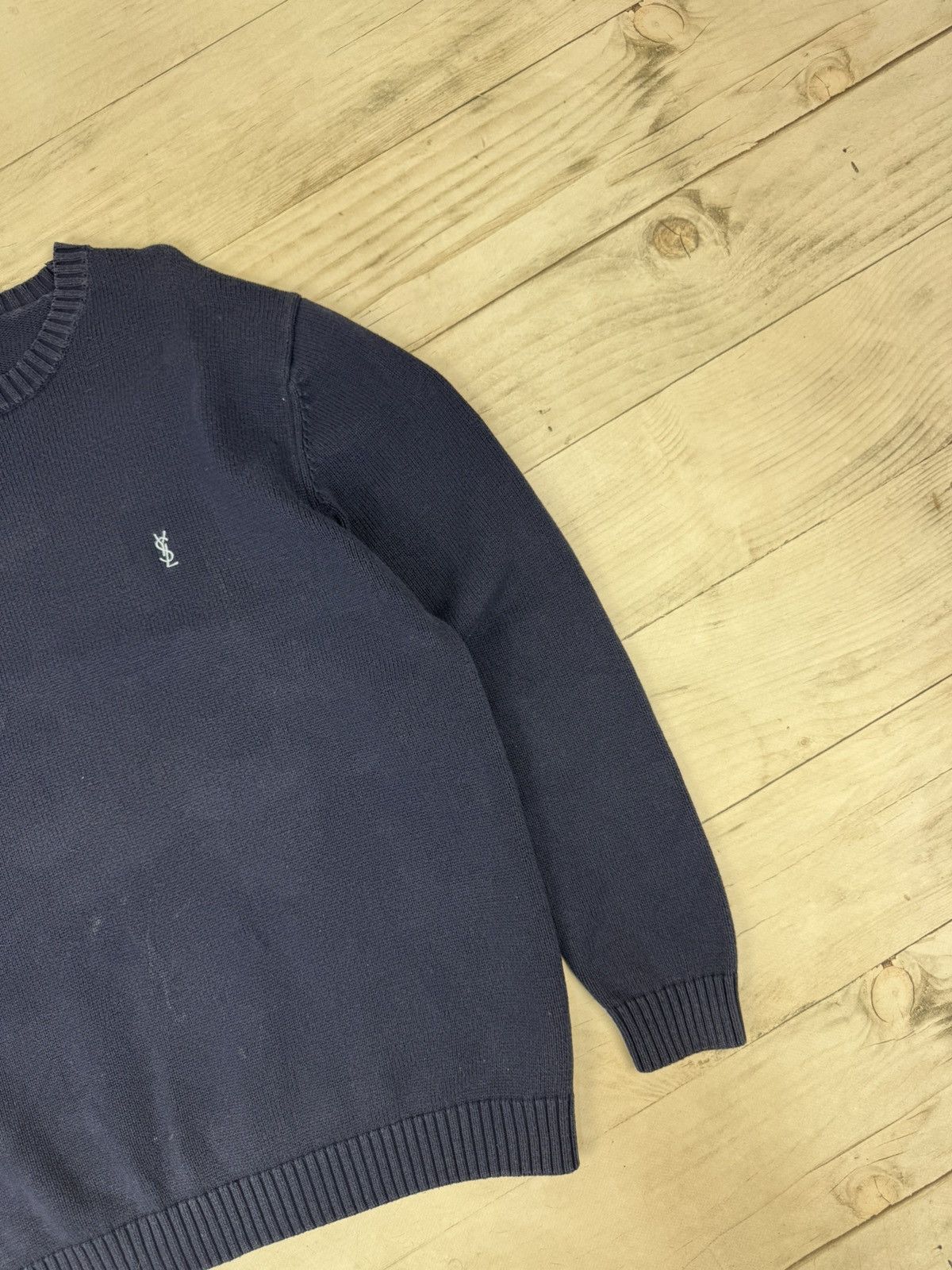 Yves Saint Laurent Vintage Yves Saint Laurent Knit Sweater YSL Logo Size US S / EU 44-46 / 1 - 4 Thumbnail