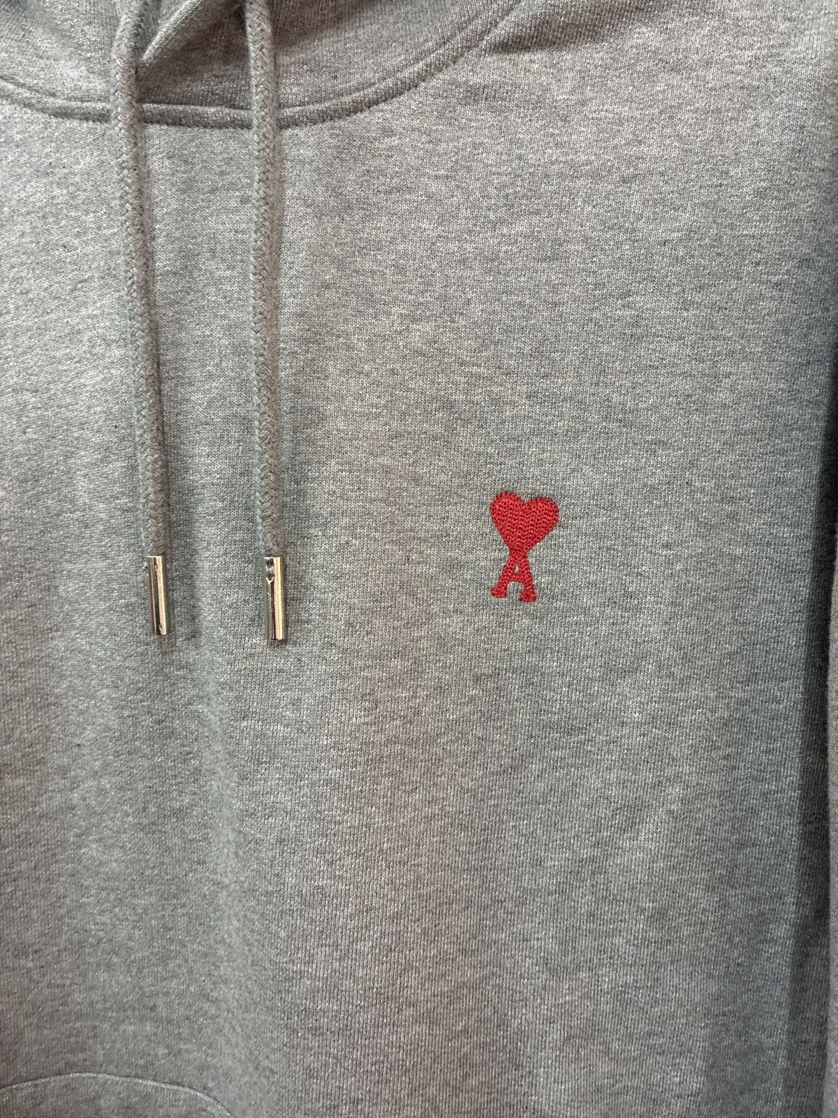 AMI Hoodie Ami Paris Ami De Coeur grey Size US S / EU 44-46 / 1 - 8 Thumbnail
