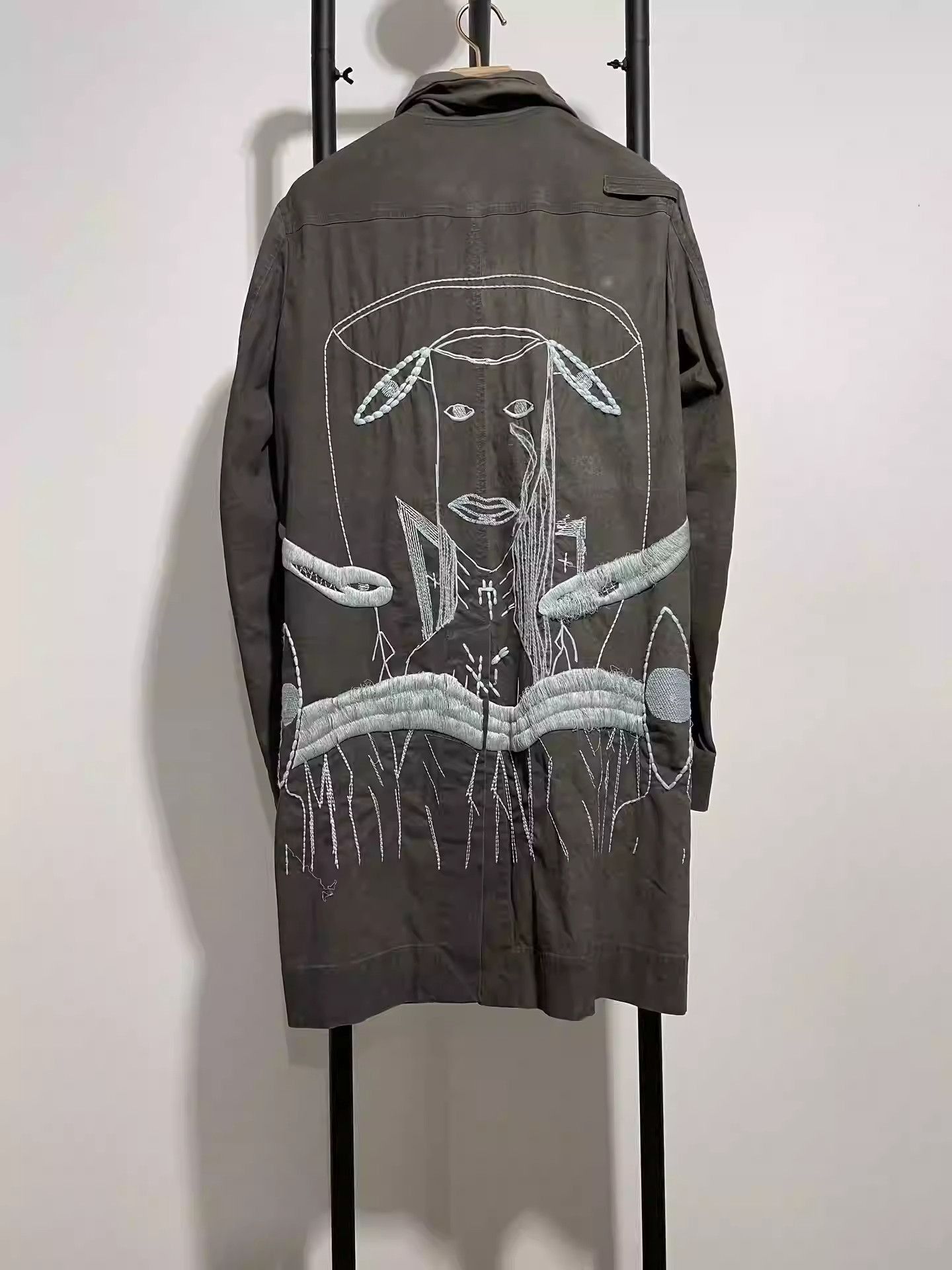 Rick Owens Rick Owens catwalk grimace embroidered MA1 bomber jacket-25 Size US M / EU 48-50 / 2 - 3 Thumbnail