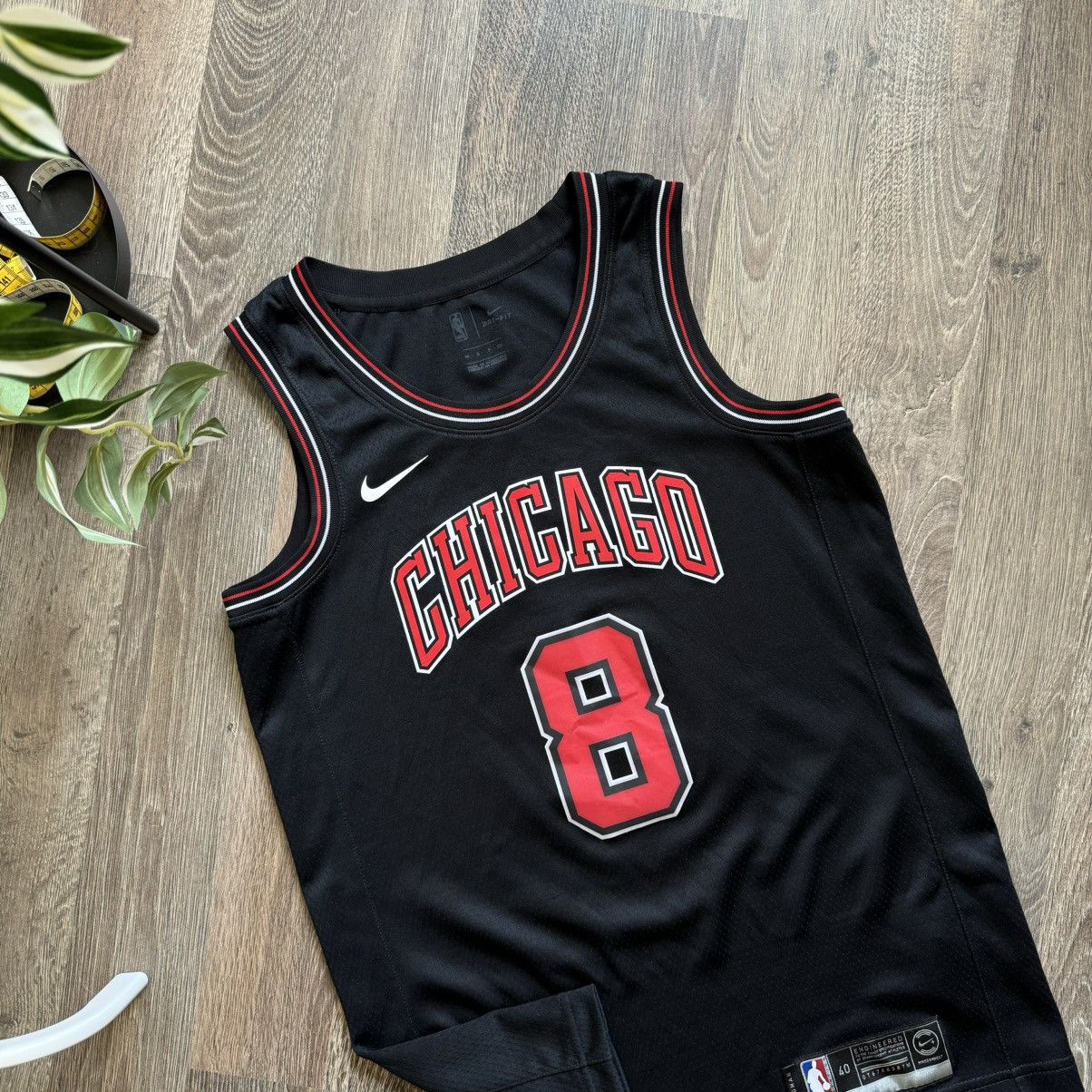 Nike Chicago Bulls #8 Zach LaVine Nike NBA basketball jersey | Grailed