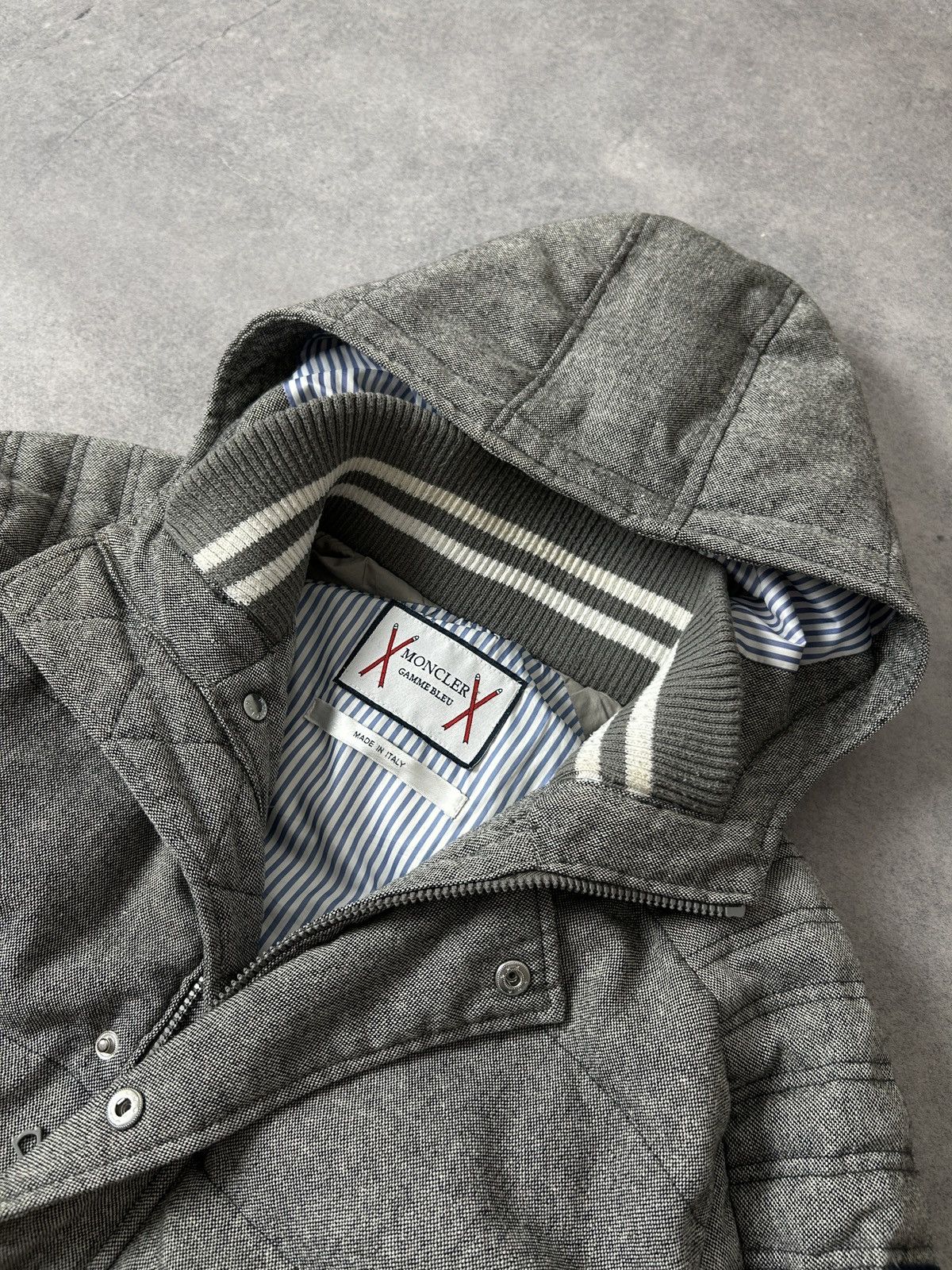 Moncler Gamme Bleu Moncler Gamme Bleu Puffer Parkas jacket mens grey size 4 Size US M / EU 48-50 / 2 - 6 Thumbnail