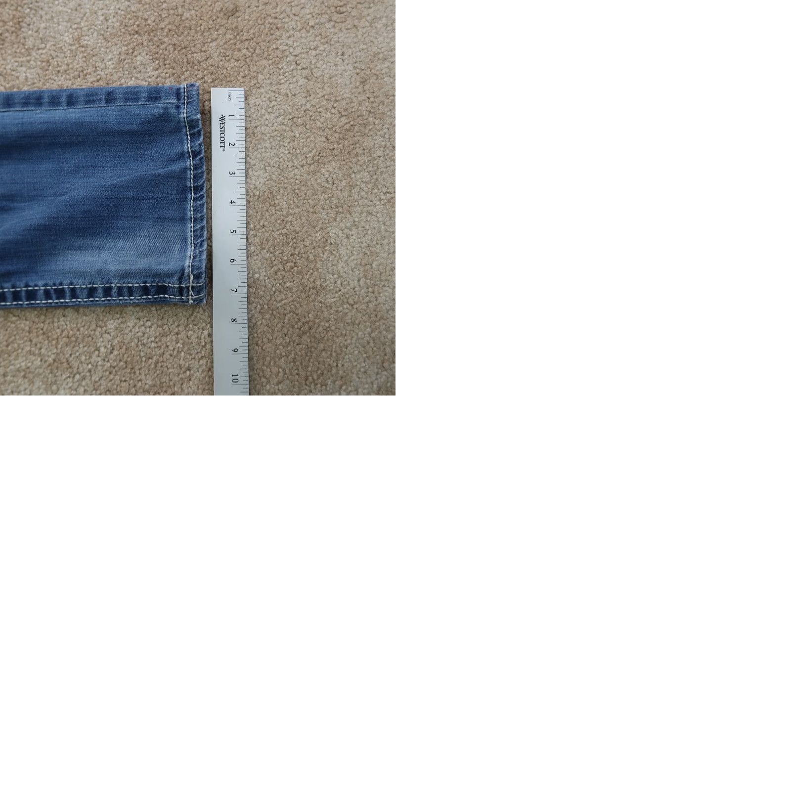 Buckle Black Buckle Black Jeans Women's 29x32 Bootcut Denim Stretch 5-Pocket Blue Slim Regular Distressed No Vintage No Folded Belt Loops Zip Button Logo Size 29" - 10 Thumbnail