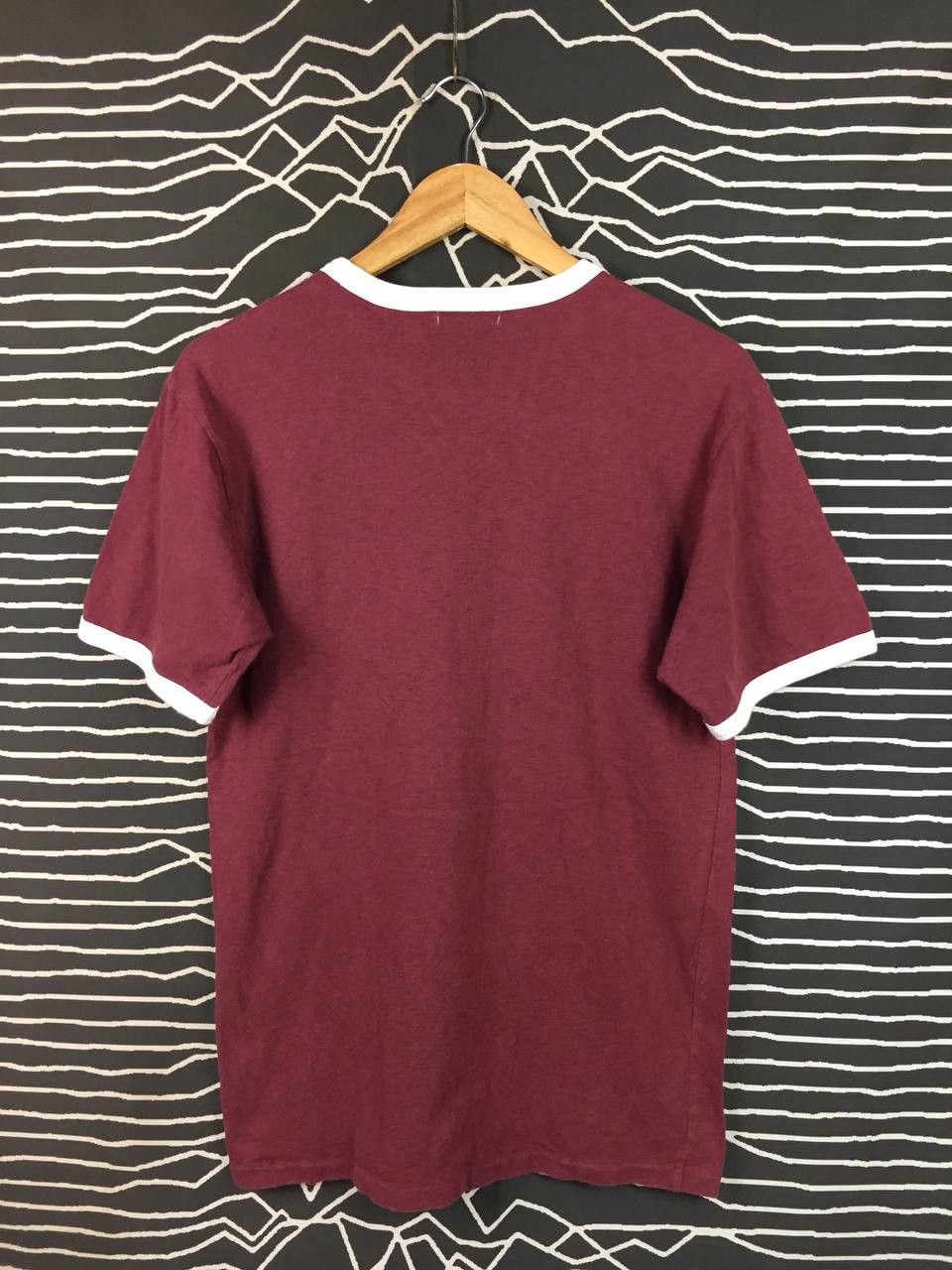 Polo Ralph Lauren Vtg Polo Ralph Lauren R4 Logo Retro Ringer Tee Size 170 Size US M / EU 48-50 / 2 - 5 Thumbnail