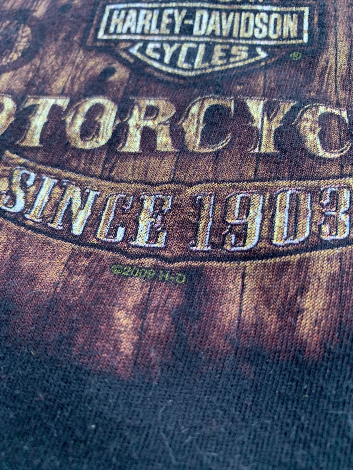 Harley Davidson 2009 Harley Davidson Charlotte North Carolina T-Shirt Size US XL / EU 56 / 4 - 7 Thumbnail