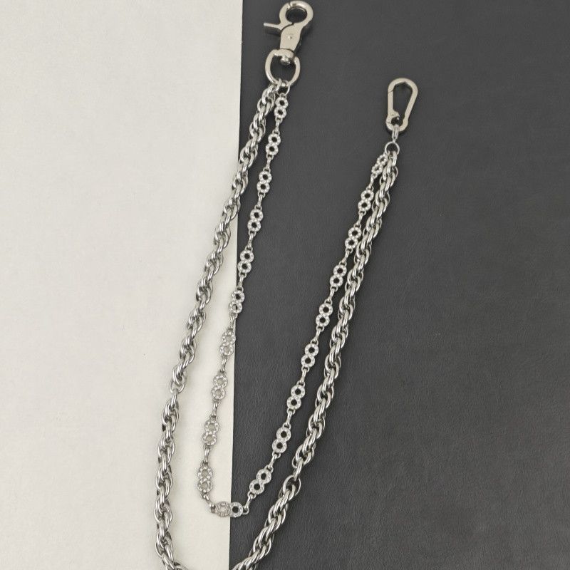 Jewelry Anti-Theft Wallet Pants Chain Punk Streetwear Accessory Size ONE SIZE - 3 Thumbnail