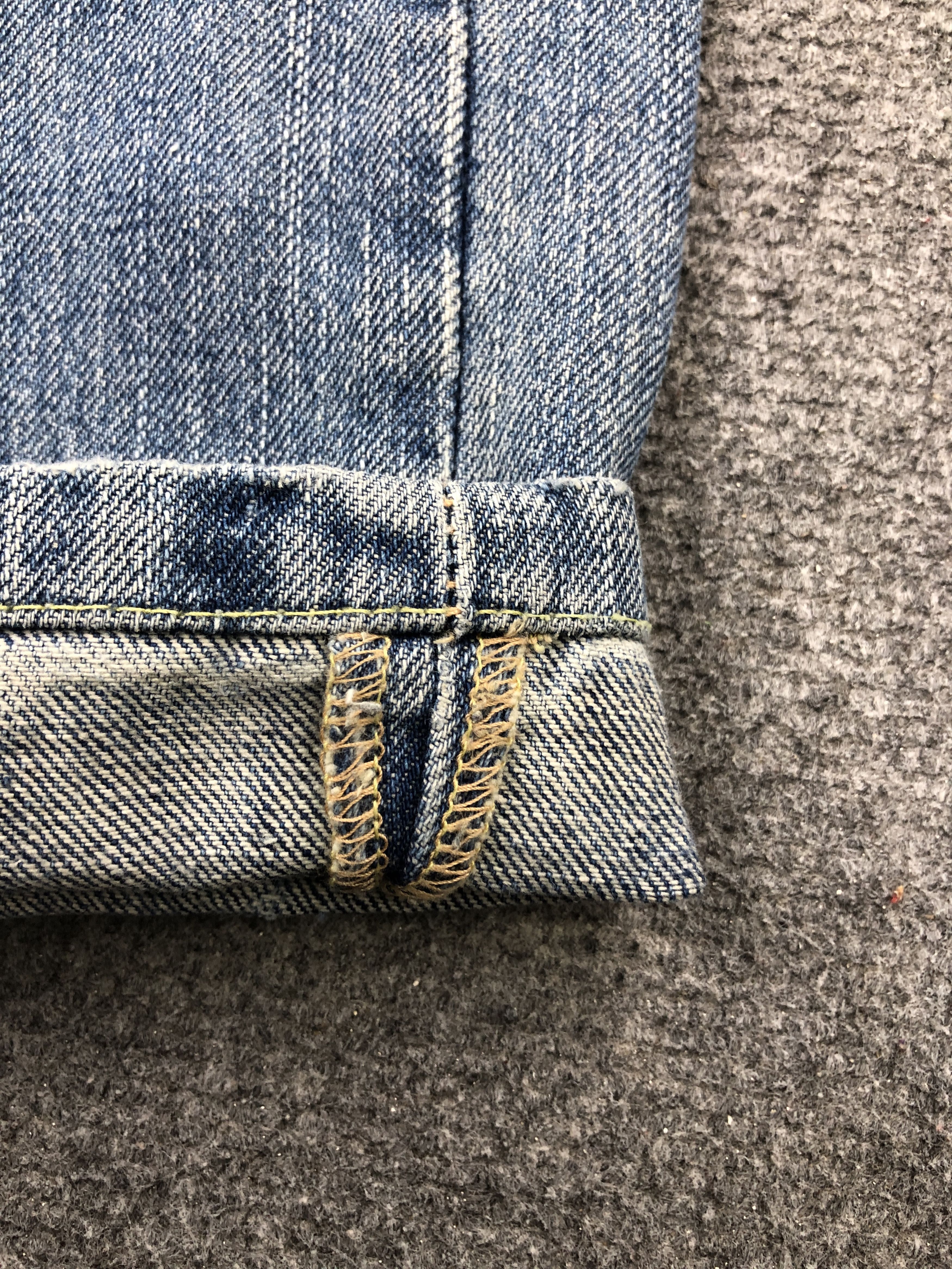If Six Was Nine Vintage Japanese Brand Distressed Bootcut Jeans DP2482 Size US 33 - 8 Thumbnail
