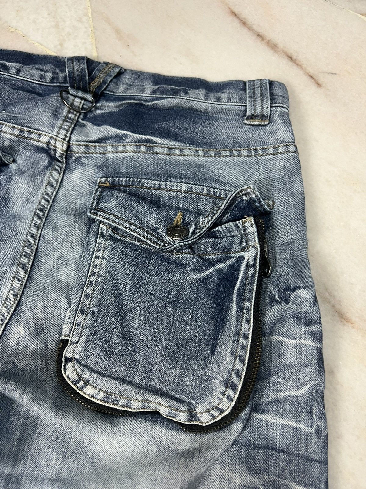 PPFM PPFM CURVED PUNK JEANS Size US 30 / EU 46 - 9 Thumbnail