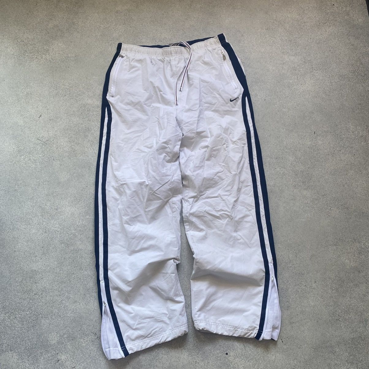 Nike Crazy Vintage Nike Track Pants Drill Baggy Y2K 2000s USA Size US 36 / EU 52 - 1 Thumbnail