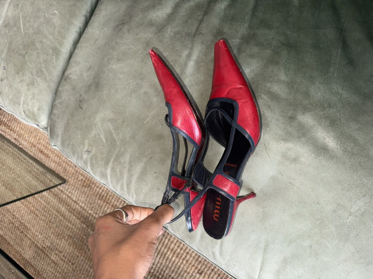 Miu Miu Vintage Miu Miu stilettos Size US 8 / IT 38 - 4 Thumbnail