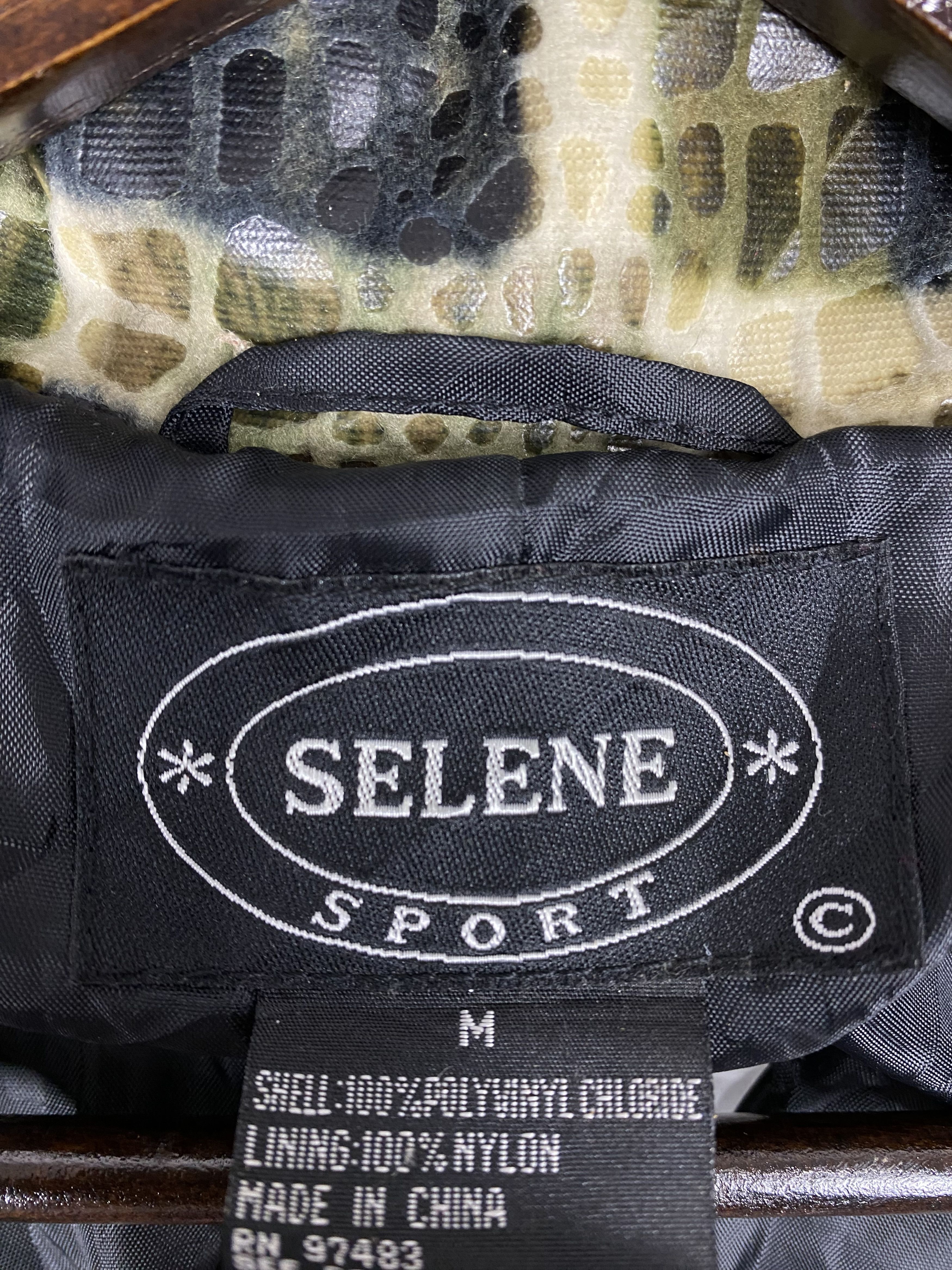 Vintage Vintage Selene Snake Pattern Long Jacket DJ0525 Size US M / EU 48-50 / 2 - 9 Thumbnail