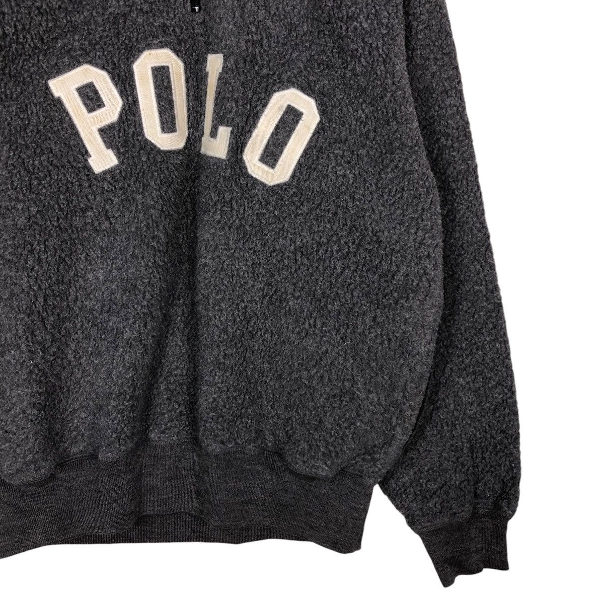 Polo Ralph Lauren VINTAGE FLEECE HALF ZIPPER POLO SPORT RALPH LAUREN SPELLOUT Size US M / EU 48-50 / 2 - 7 Thumbnail