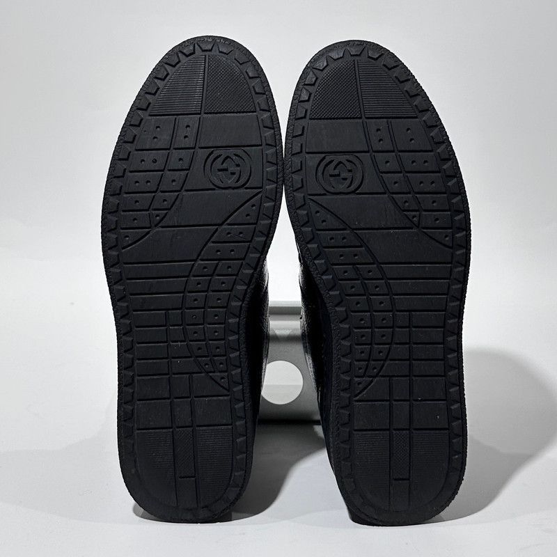 Gucci Gucci Stylish High-Top Sneakers in Black - Size US 5.5 / EU 38 - 4 Thumbnail
