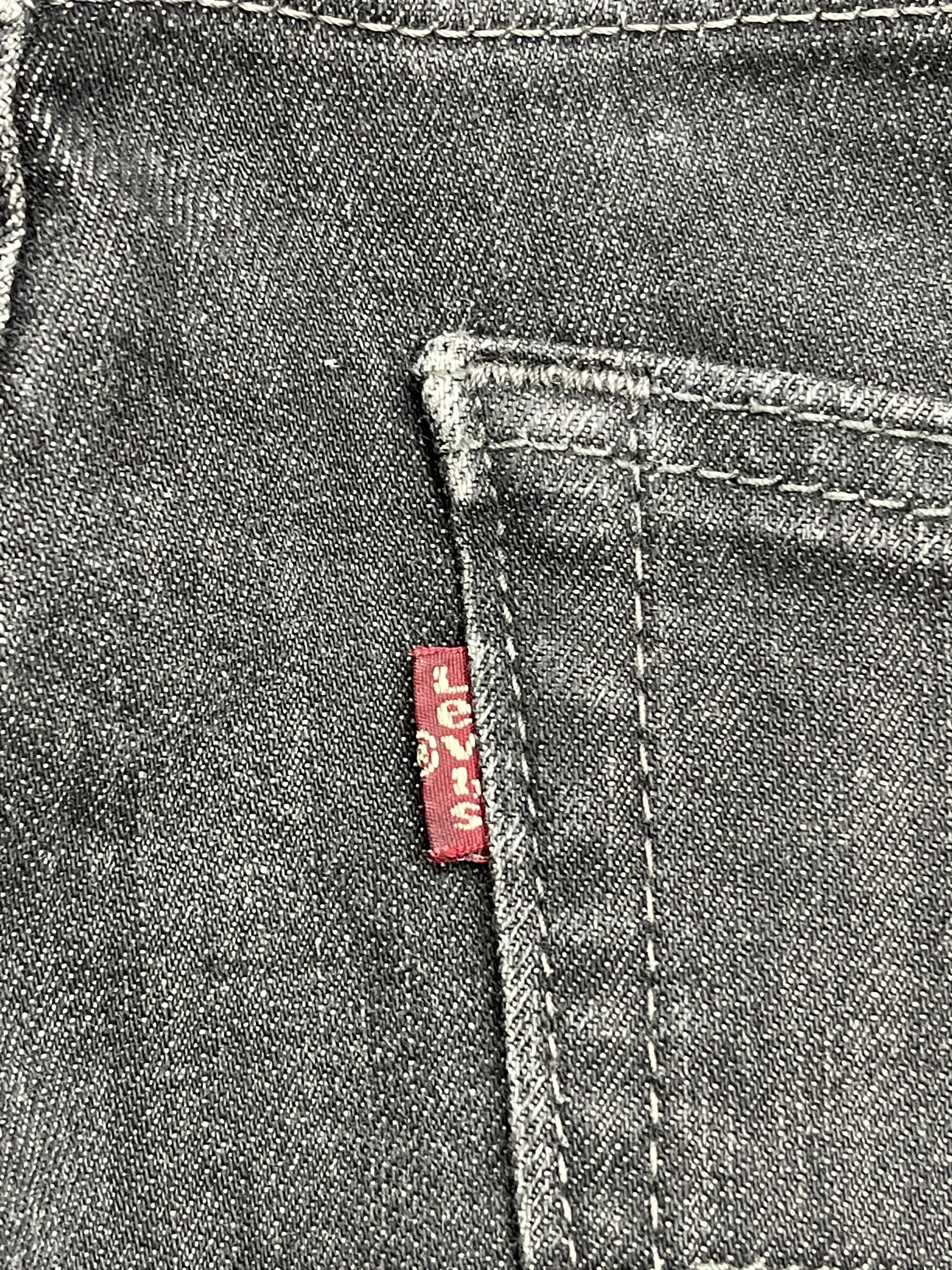 Levi's Vintage Levis 559 Black Jeans DP2509 Size US 43 - 6 Thumbnail