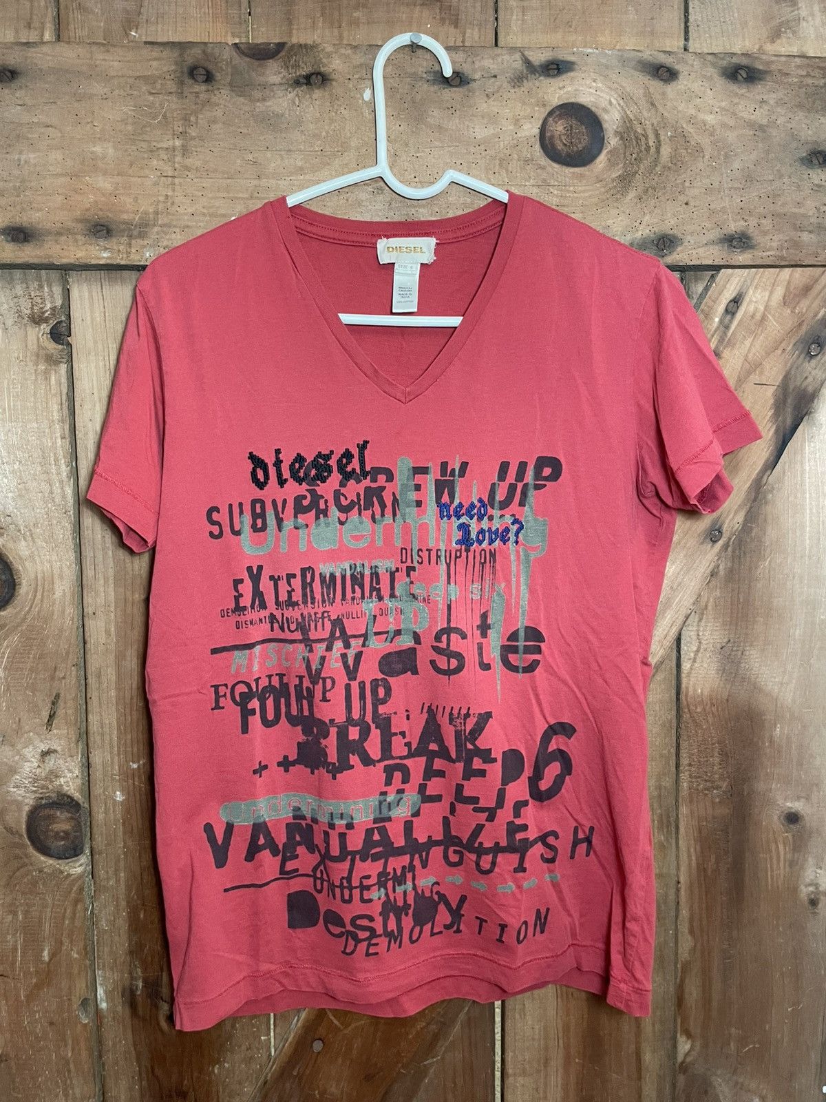 Diesel Diesel Destroy T-shirt Size US S / EU 44-46 / 1 - 1 Thumbnail