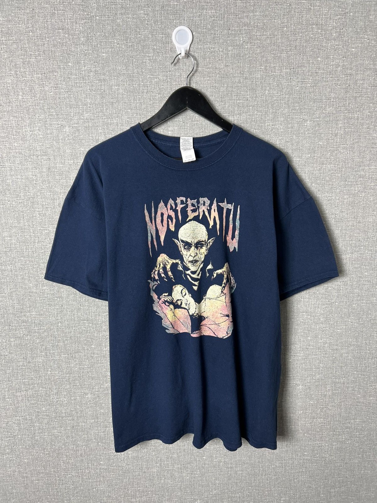 Expert Horror Vintage Nosferatu Dracula Movie Promo Tee Size US XXL / EU 58 / 5 - 1 Thumbnail