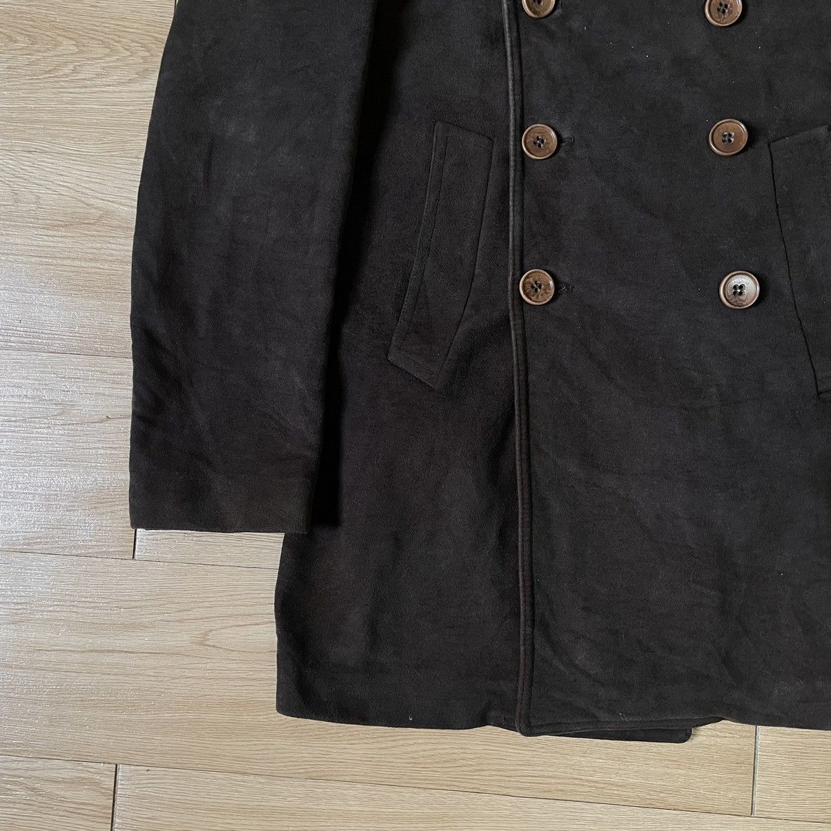 Armani Collezioni 🇮🇹 ARMANI COLLEZIONI ITALY ARCHIVE DOUBLE BREASTED SUEDE COAT Size US M / EU 48-50 / 2 - 10 Thumbnail