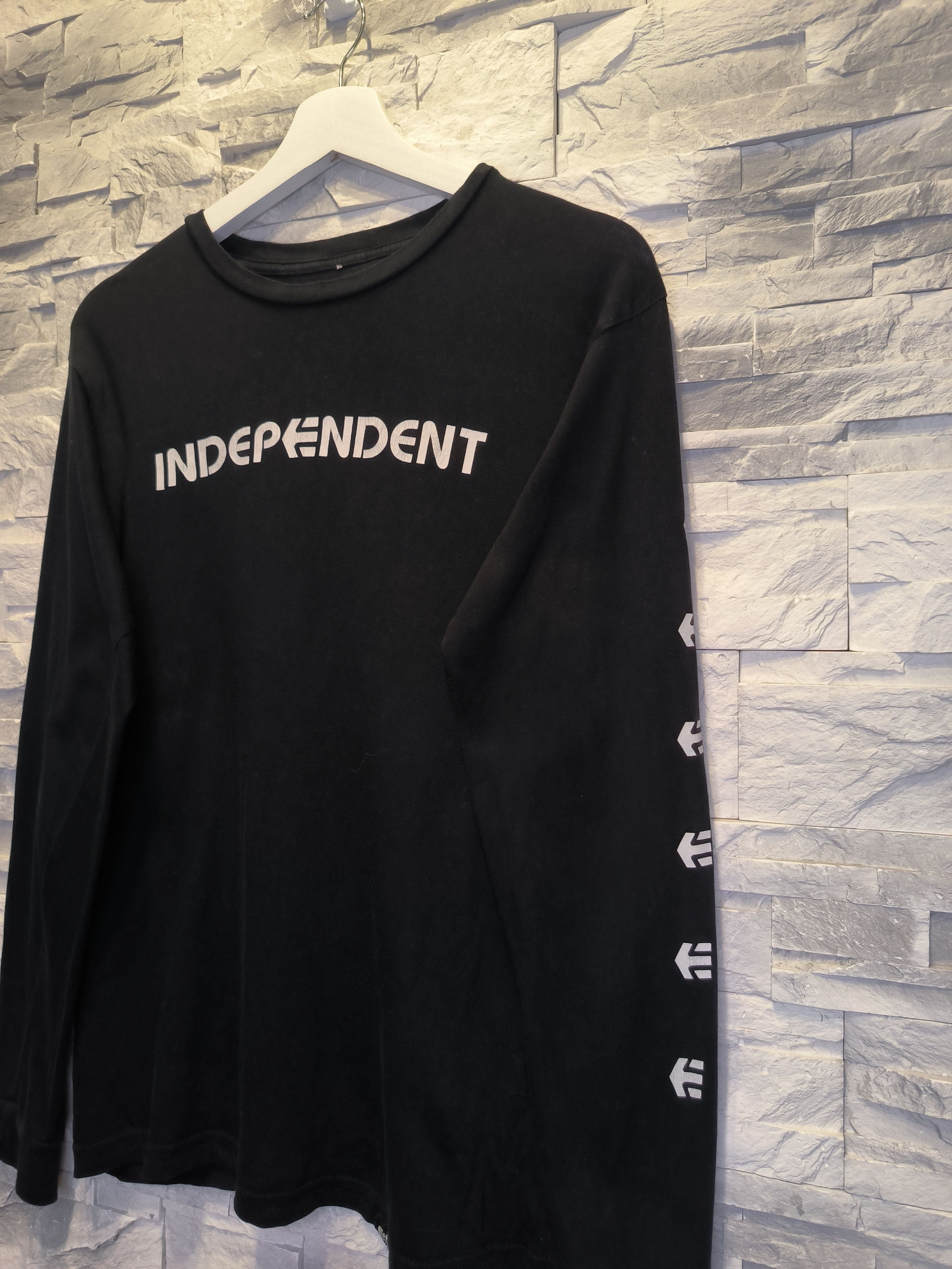 Etnies Independent Etnies Long Sleeve Shirt Black Logo Size US XS / EU 42 / 0 - 2 Thumbnail