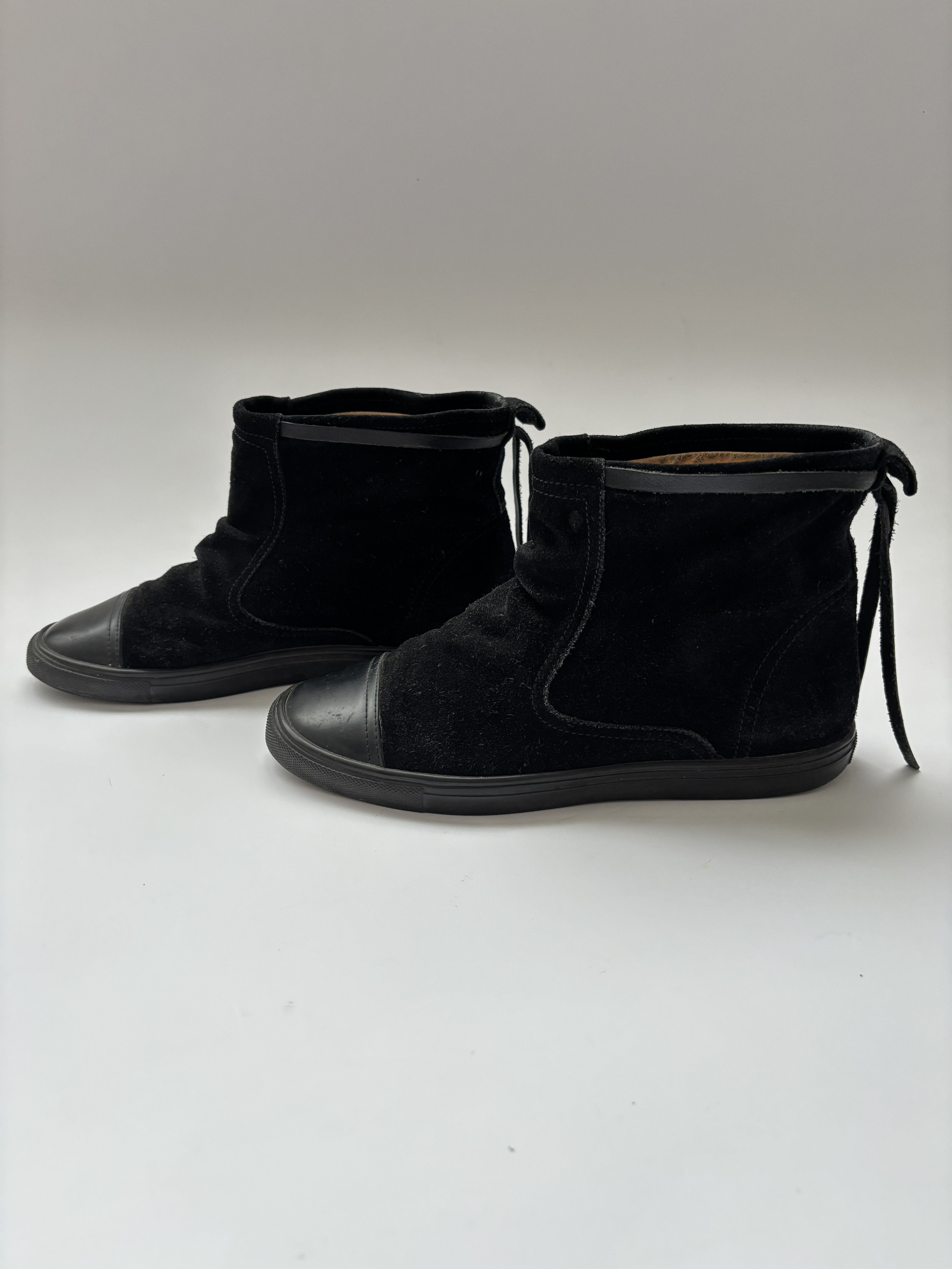 Maison Margiela ⚡️QUICK SALE⚡️Maison Margiela MM6 Black Suede Ankle Boots Size US 7 / IT 37 - 4 Thumbnail
