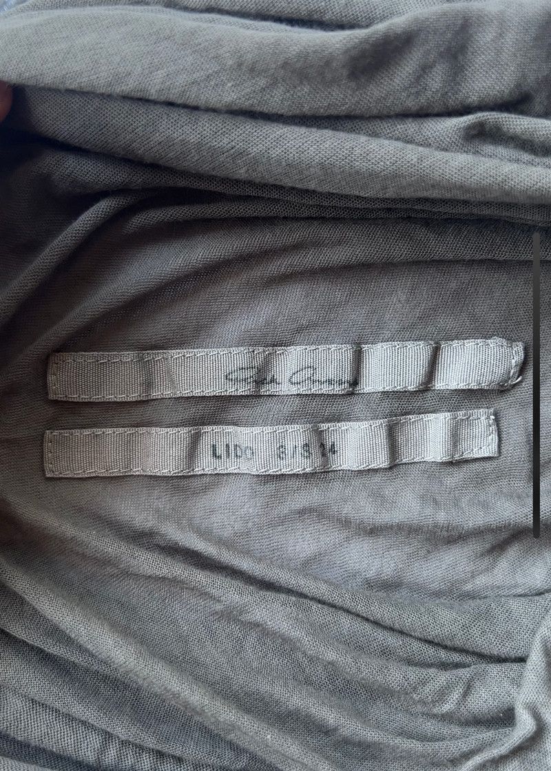 Rick Owens DBL BANDED T Size US S / EU 44-46 / 1 - 5 Thumbnail