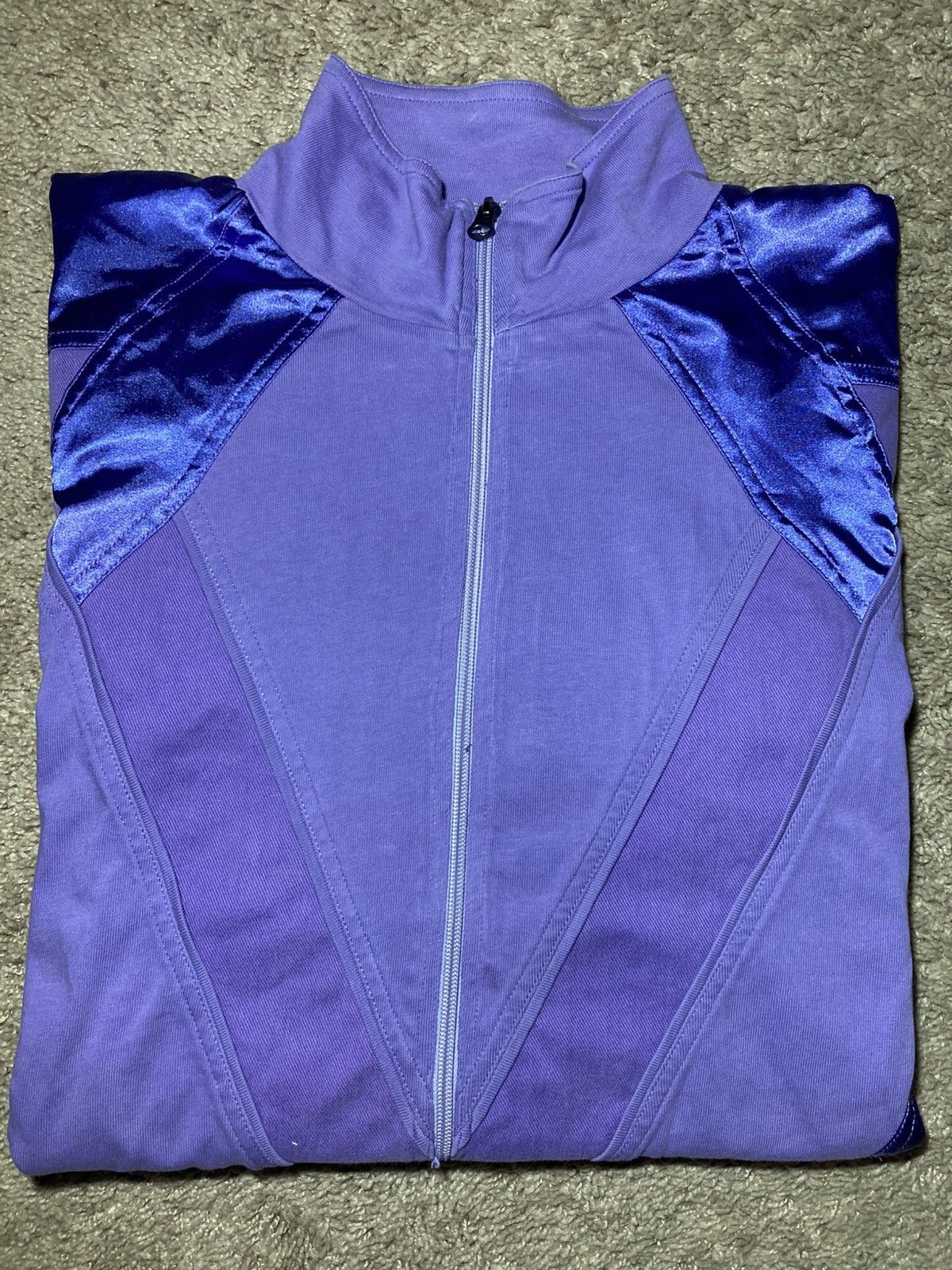 Willy Chavarria SS18 Willy Chavarria Satin Velour Track Jacket Bad Boy 2018 Size US M / EU 48-50 / 2 - 1 Thumbnail