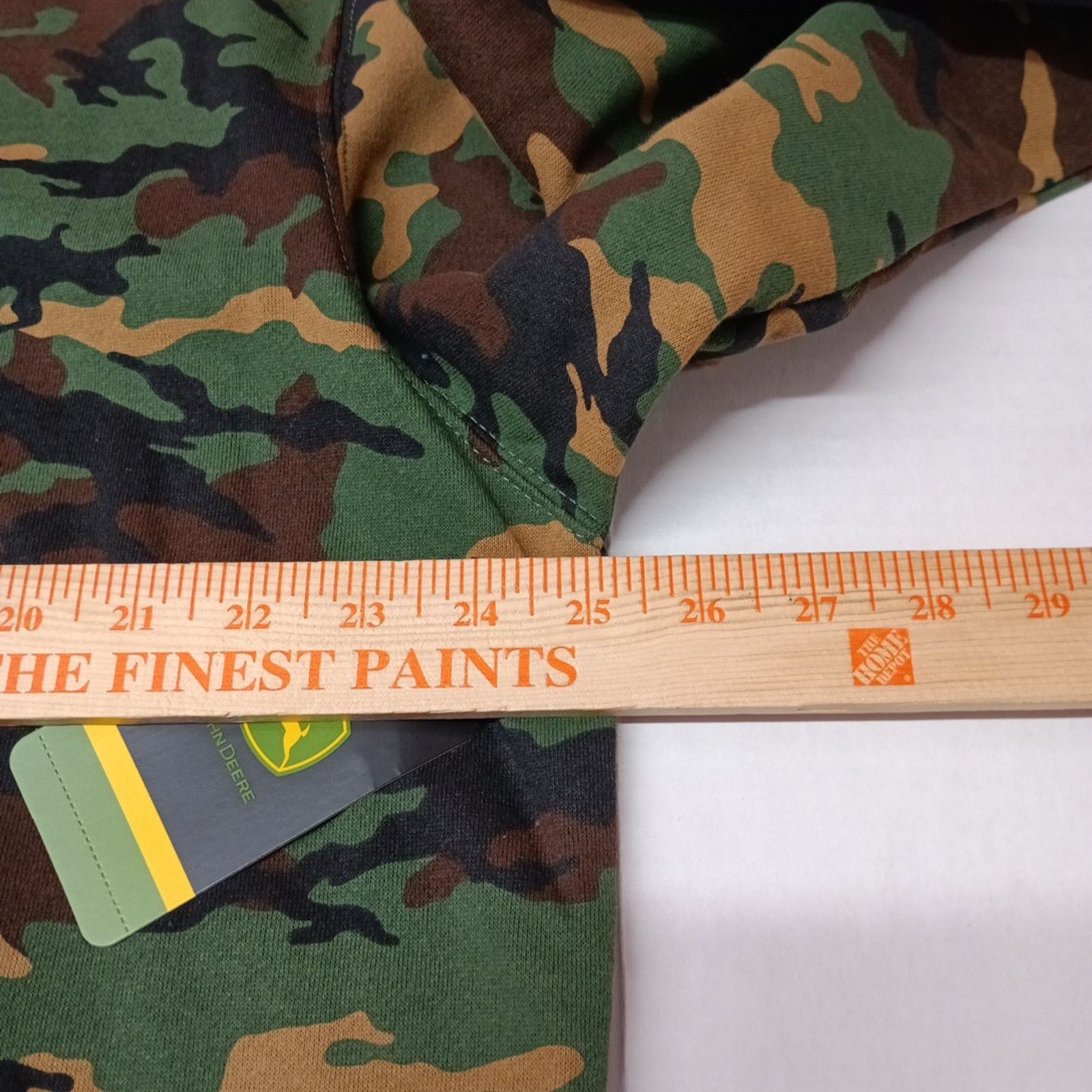 John Deere John Deere Hoodie Men's XL Core Camo Logo Outdoor Hunting Size US XL / EU 56 / 4 - 7 Thumbnail